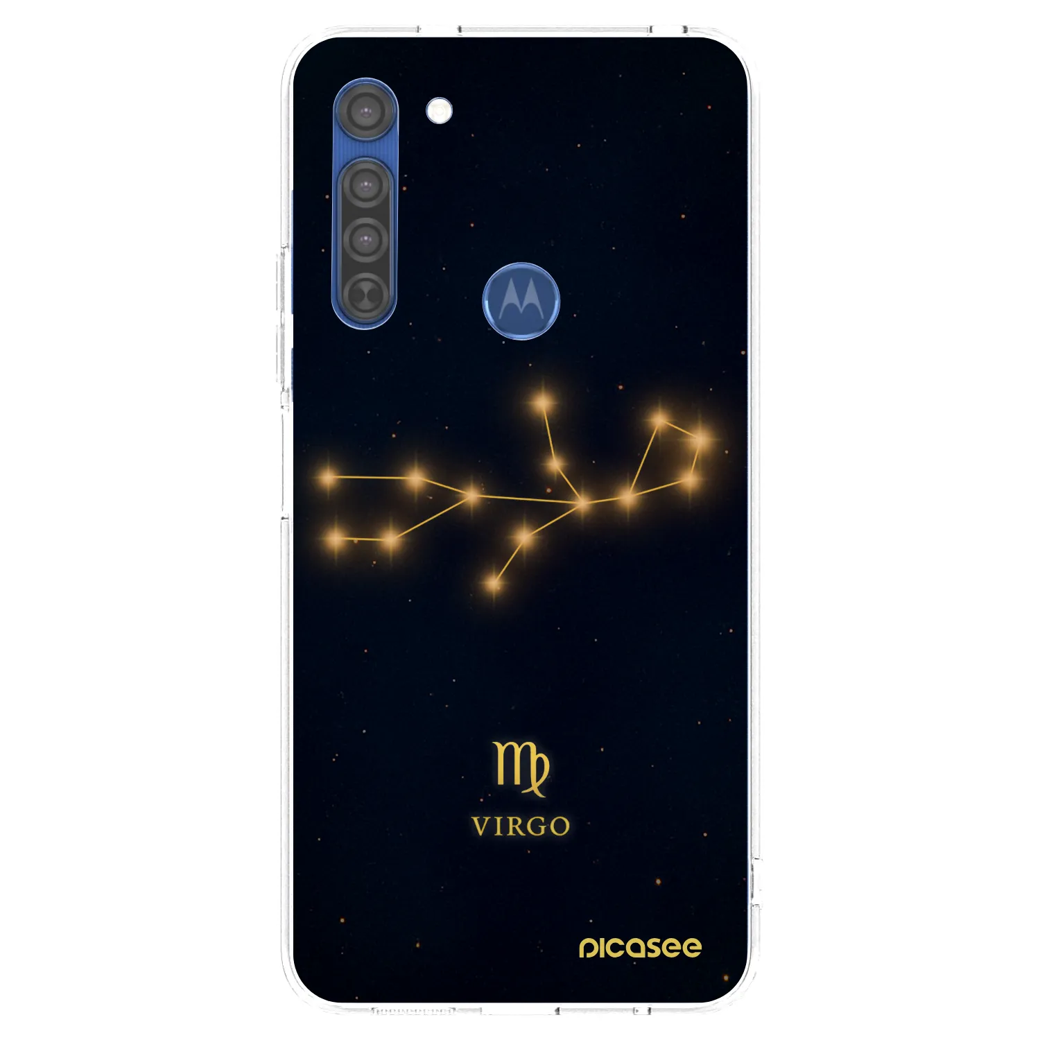 Picasee átlátszó szilikon tok az alábbi mobiltelefonokra Motorola Moto G8 - VIRGO