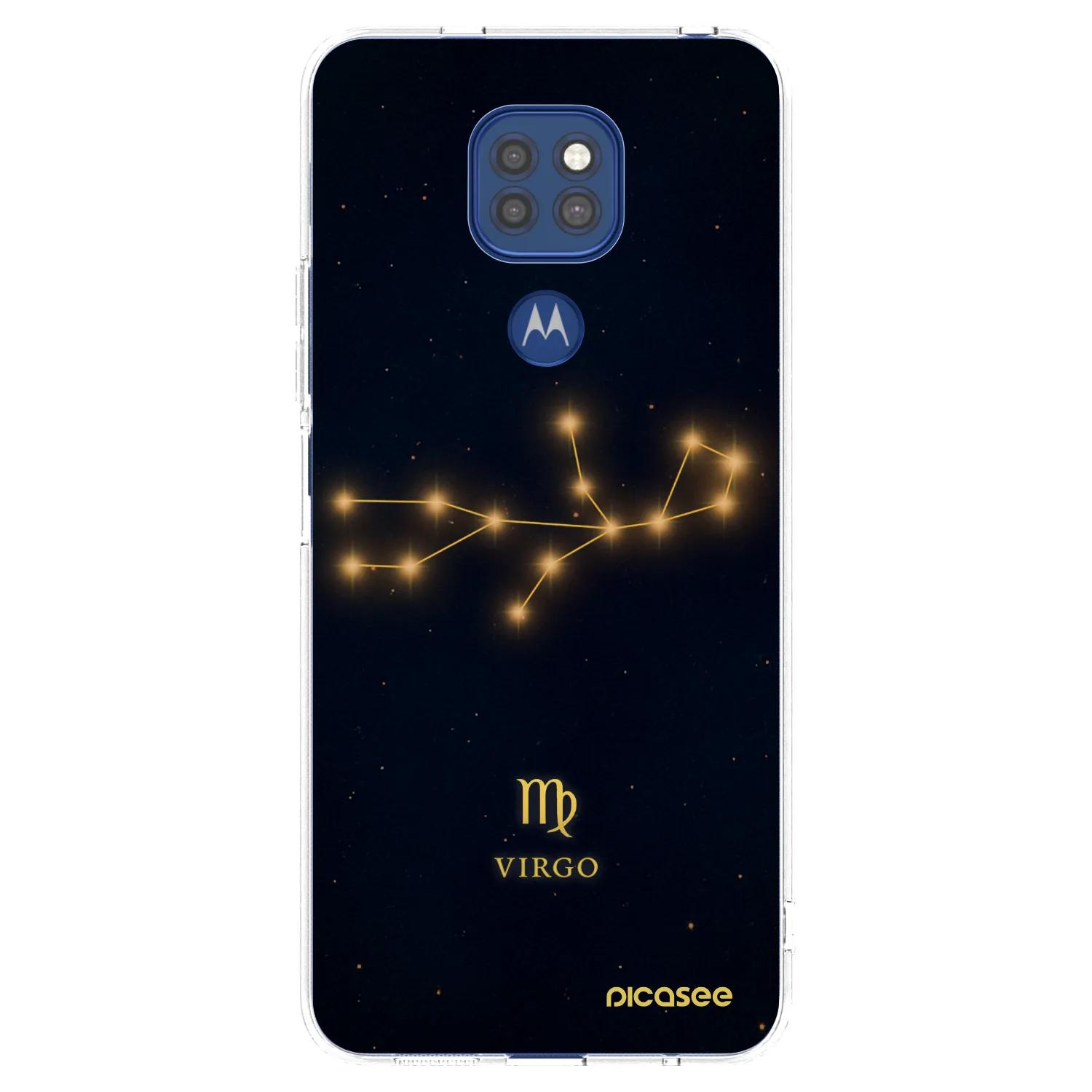 Picasee átlátszó szilikon tok az alábbi mobiltelefonokra Motorola Moto G9 Play - VIRGO