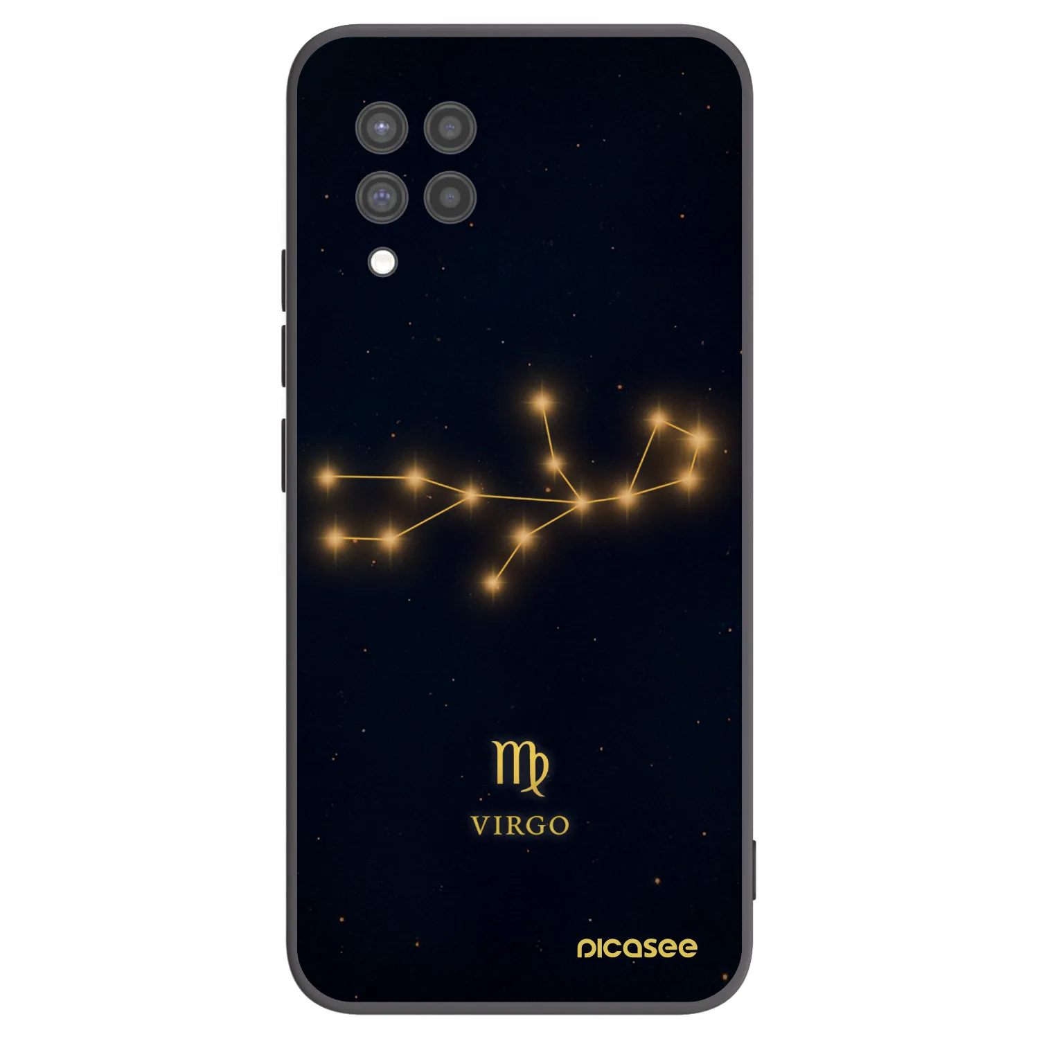 Picasee fekete szilikon tok az alábbi mobiltelefonokra Samsung Galaxy A42 A426B - VIRGO