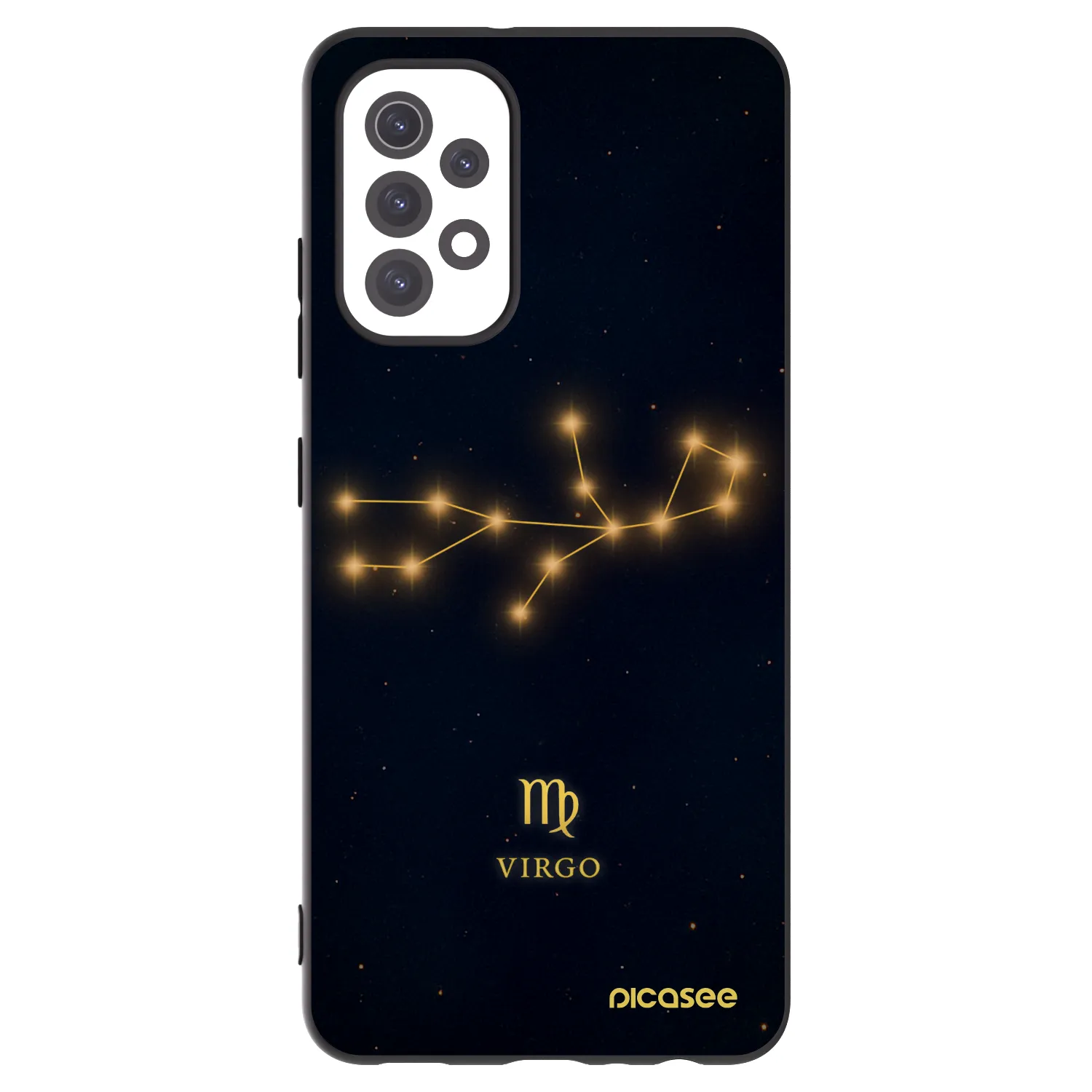 Picasee fekete szilikon tok az alábbi mobiltelefonokra Samsung Galaxy A32 5G A326B - VIRGO