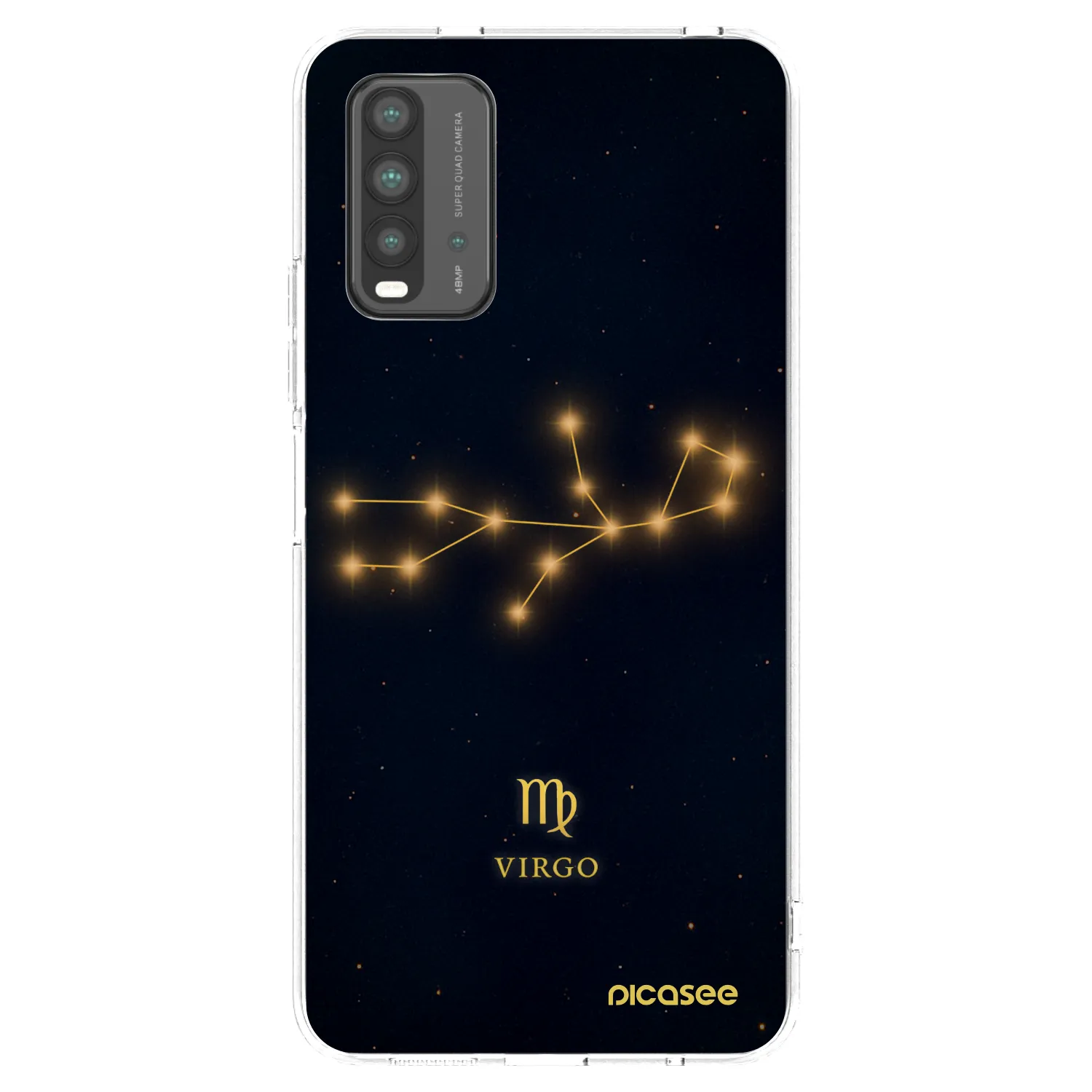 Picasee átlátszó szilikon tok az alábbi mobiltelefonokra Xiaomi Redmi 9T - VIRGO
