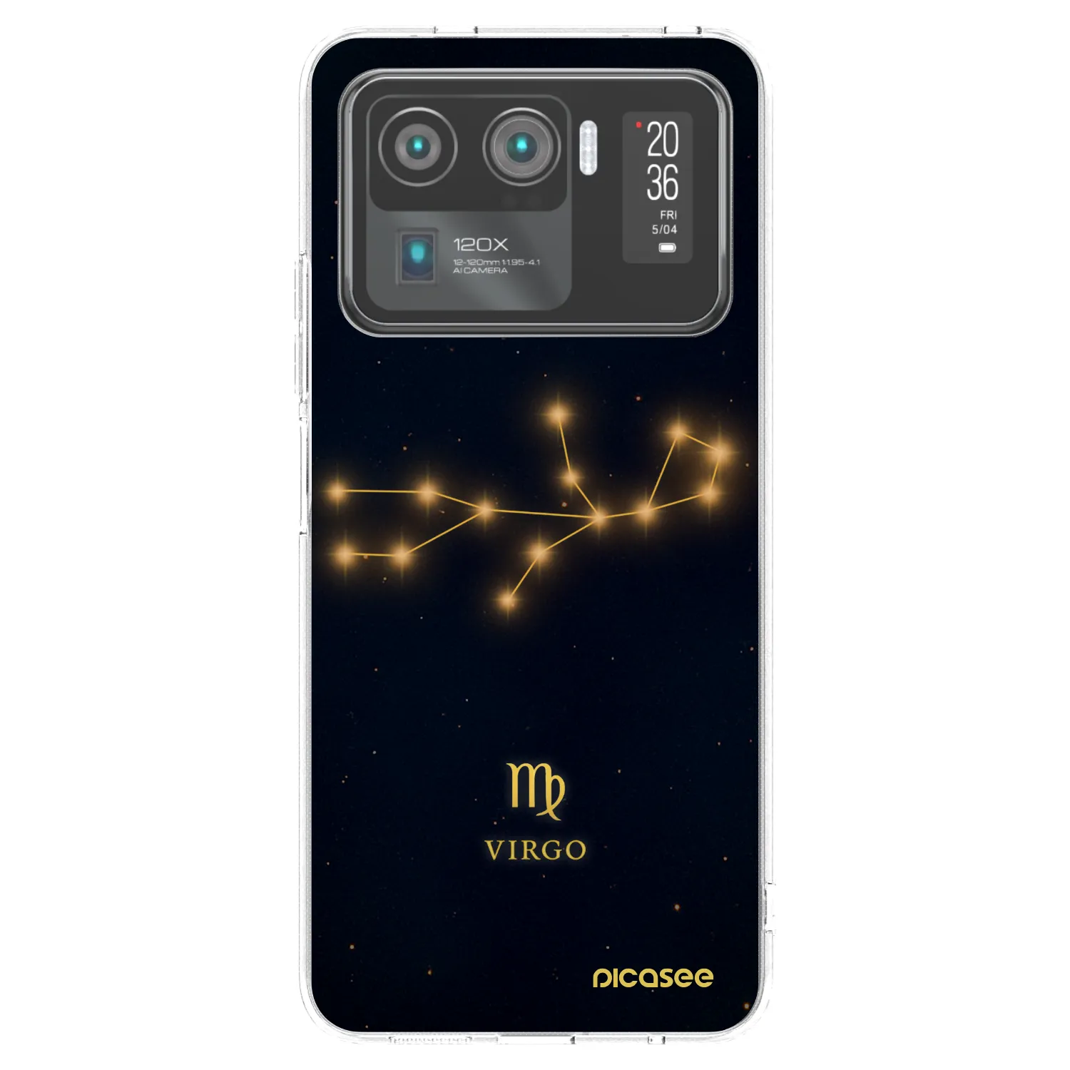 Picasee átlátszó szilikon tok az alábbi mobiltelefonokra Xiaomi Mi 11 Ultra - VIRGO