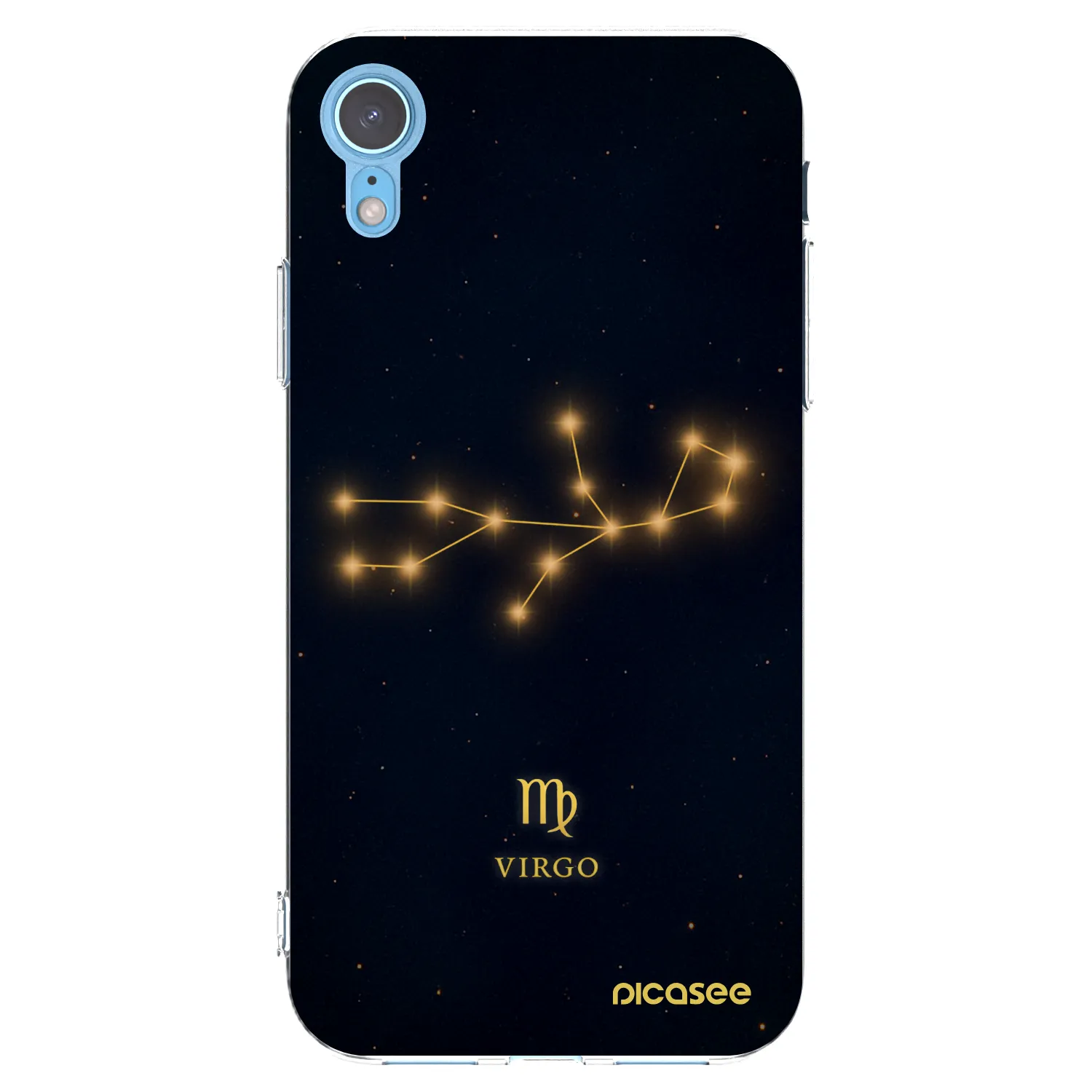 Picasee átlátszó szilikon tok az alábbi mobiltelefonokra Apple iPhone XR - VIRGO