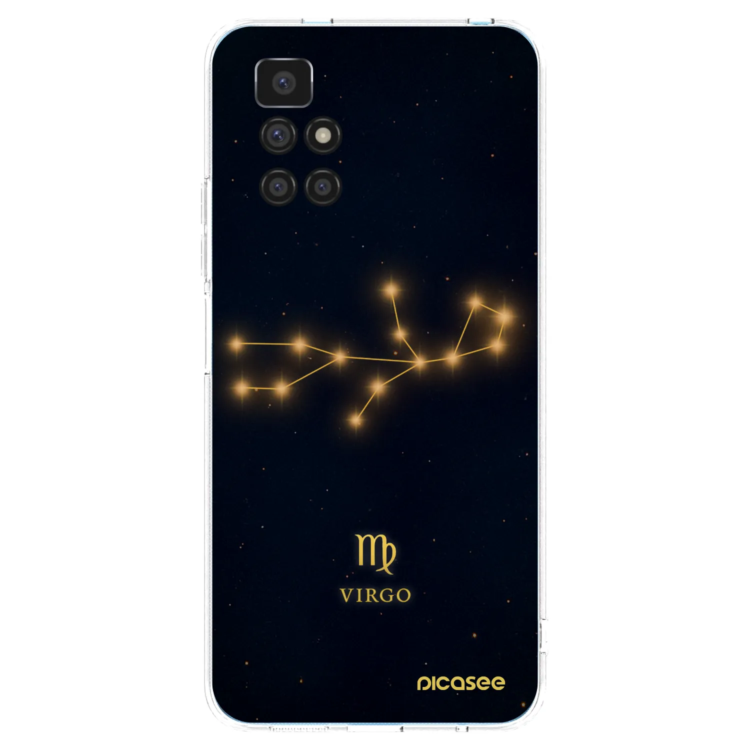 Picasee átlátszó szilikon tok az alábbi mobiltelefonokra Xiaomi Redmi 10 - VIRGO