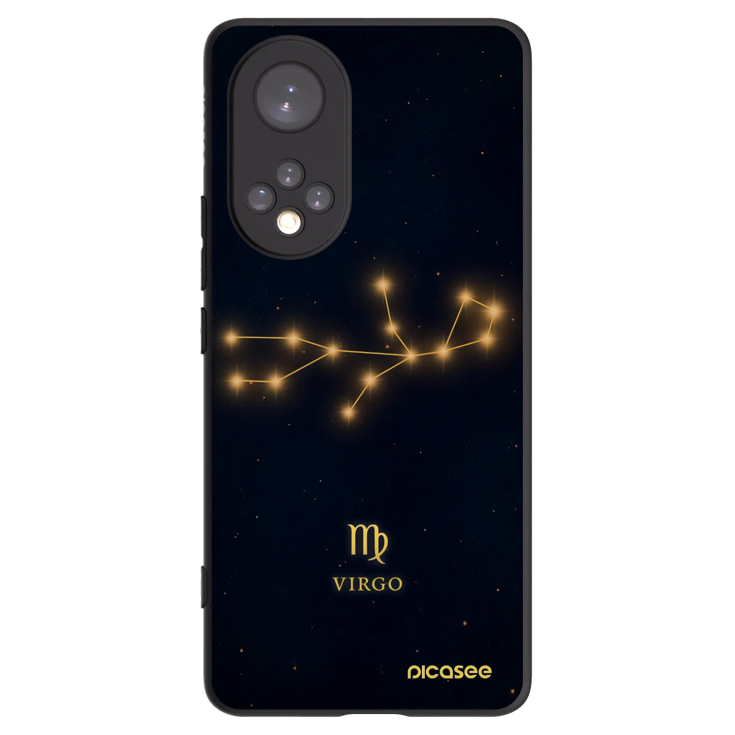 Picasee fekete szilikon tok az alábbi mobiltelefonokra Huawei Nova 9 - VIRGO