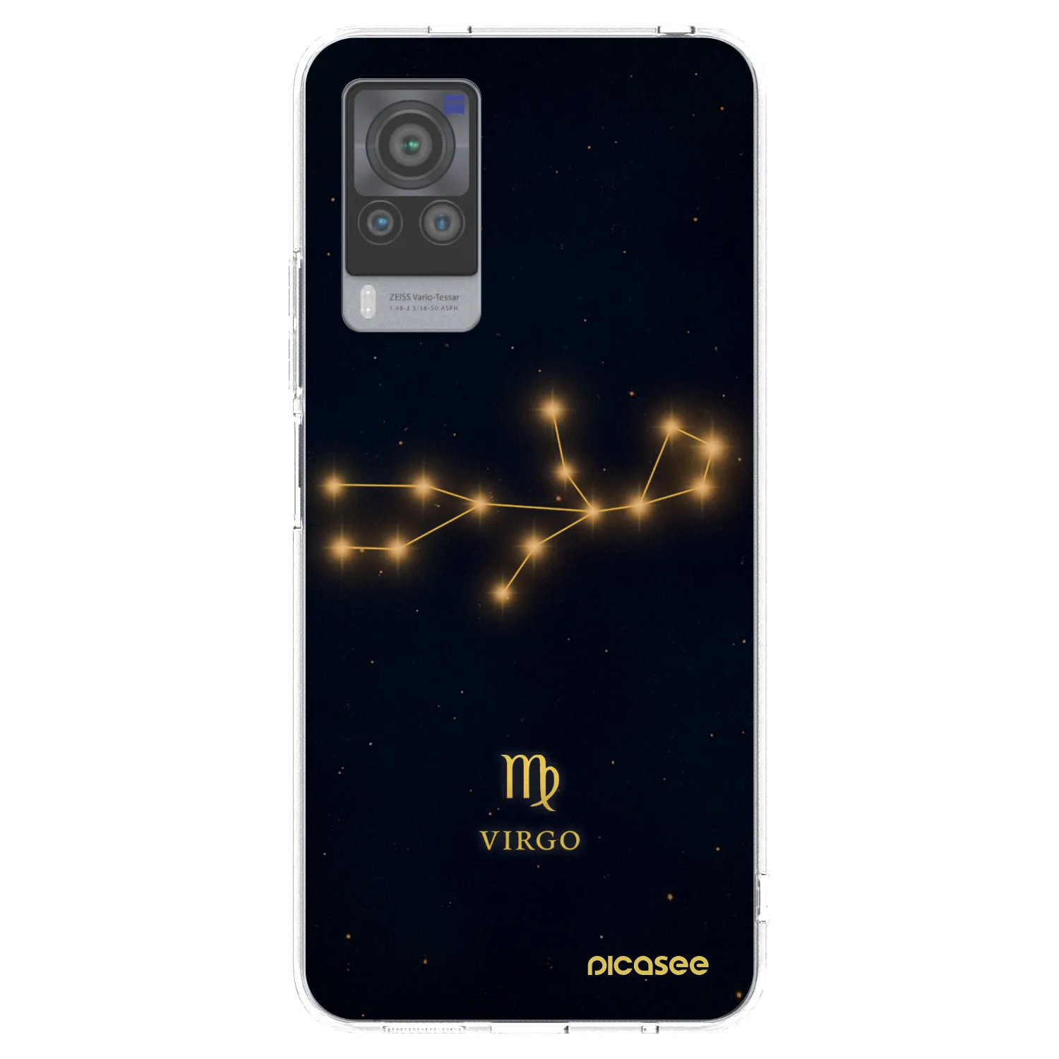 Picasee átlátszó szilikon tok az alábbi mobiltelefonokra Vivo X60 Pro 5G - VIRGO