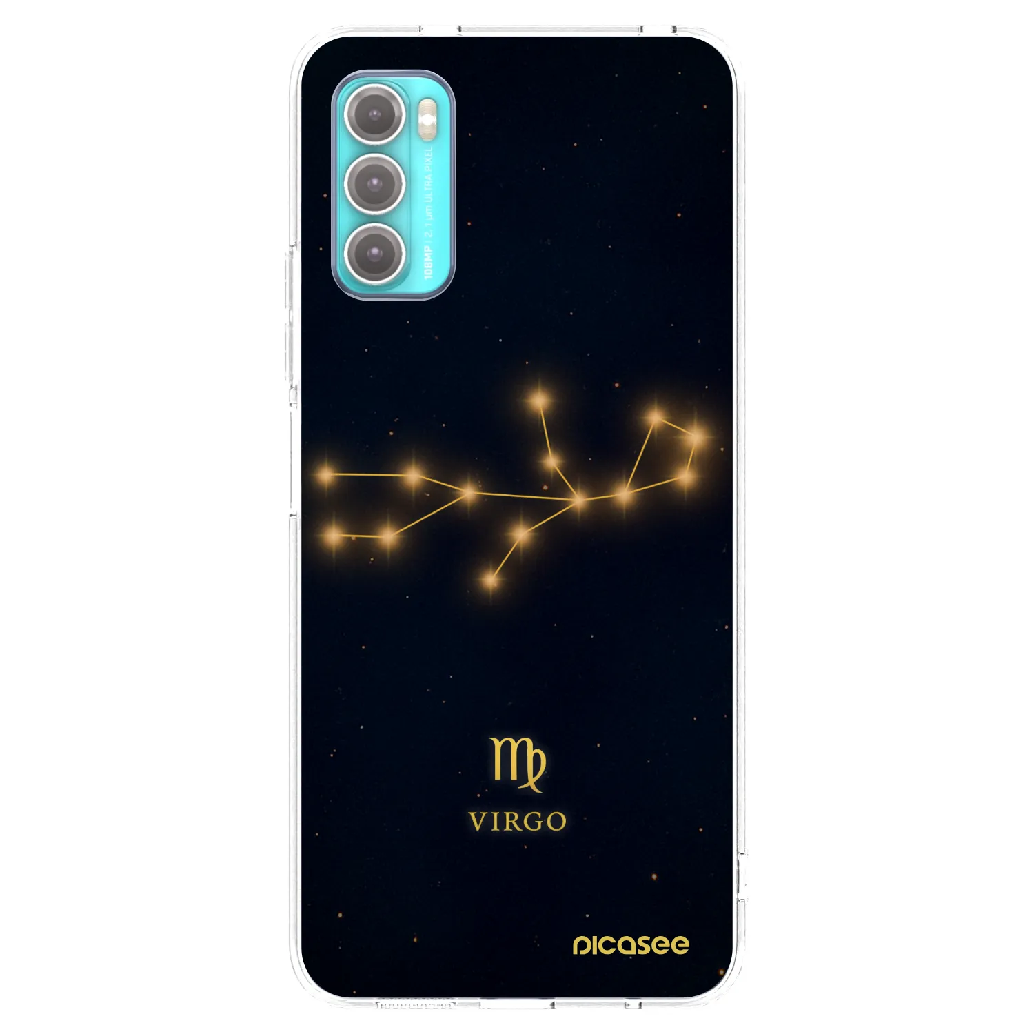 Picasee átlátszó szilikon tok az alábbi mobiltelefonokra Motorola Moto G60 - VIRGO