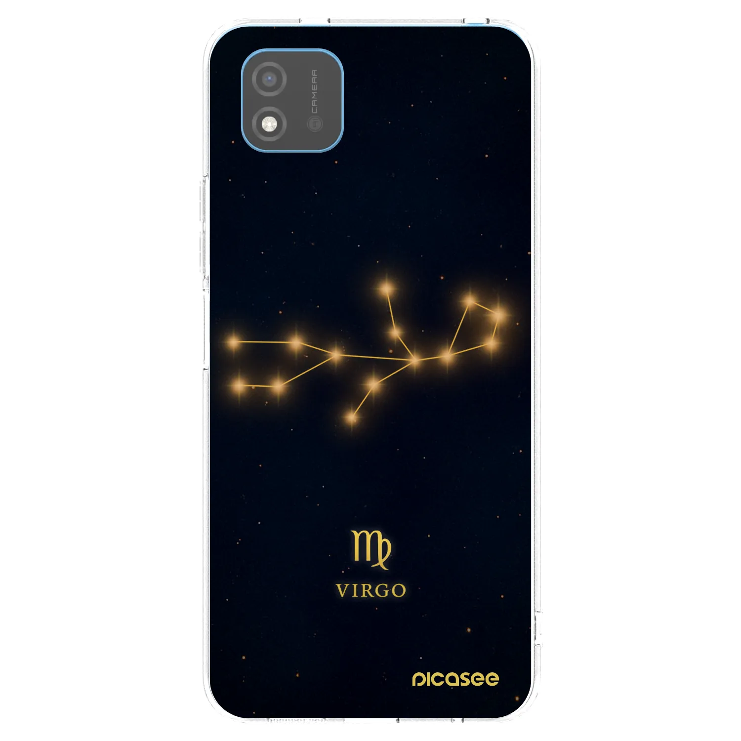 Picasee átlátszó szilikon tok az alábbi mobiltelefonokra Realme C11 (2021) - VIRGO