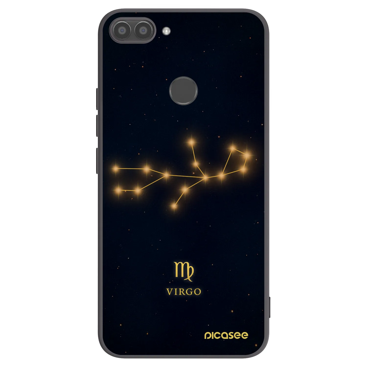 Picasee fekete szilikon tok az alábbi mobiltelefonokra Huawei P Smart - VIRGO