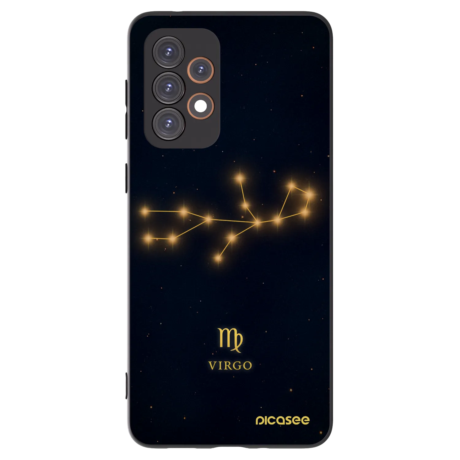 Picasee fekete szilikon tok az alábbi mobiltelefonokra Samsung Galaxy A33 5G A336 - VIRGO