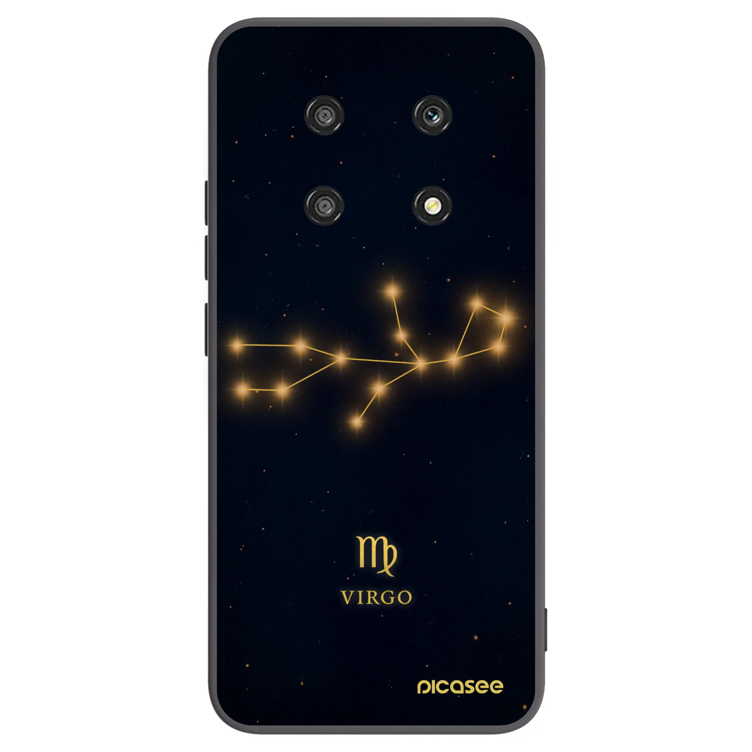 Picasee fekete szilikon tok az alábbi mobiltelefonokra Honor Magic4 Lite 5G - VIRGO