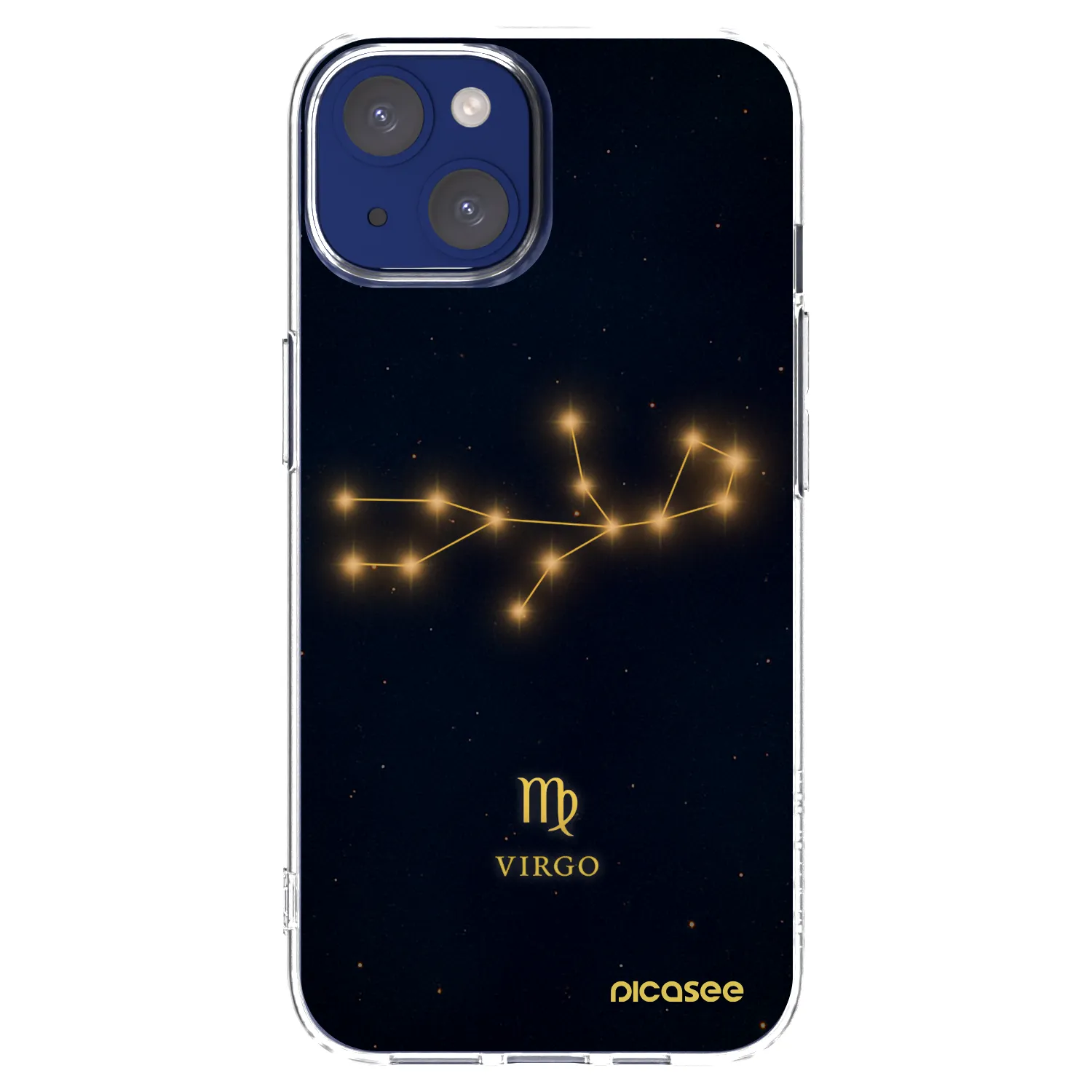 Picasee átlátszó szilikon tok az alábbi mobiltelefonokra Apple iPhone 14 - VIRGO