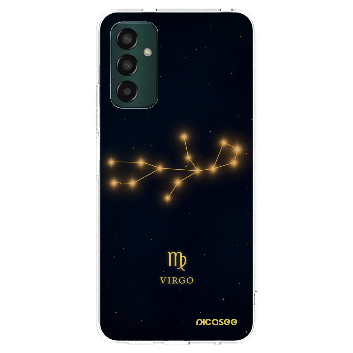 Picasee átlátszó szilikon tok az alábbi mobiltelefonokra Samsung Galaxy M13 M135F - VIRGO