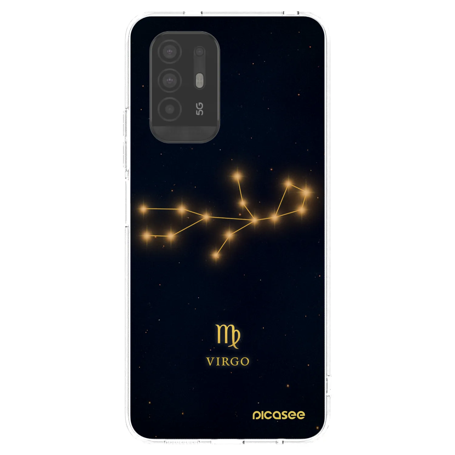 Picasee átlátszó szilikon tok az alábbi mobiltelefonokra OPPO A94 5G - VIRGO