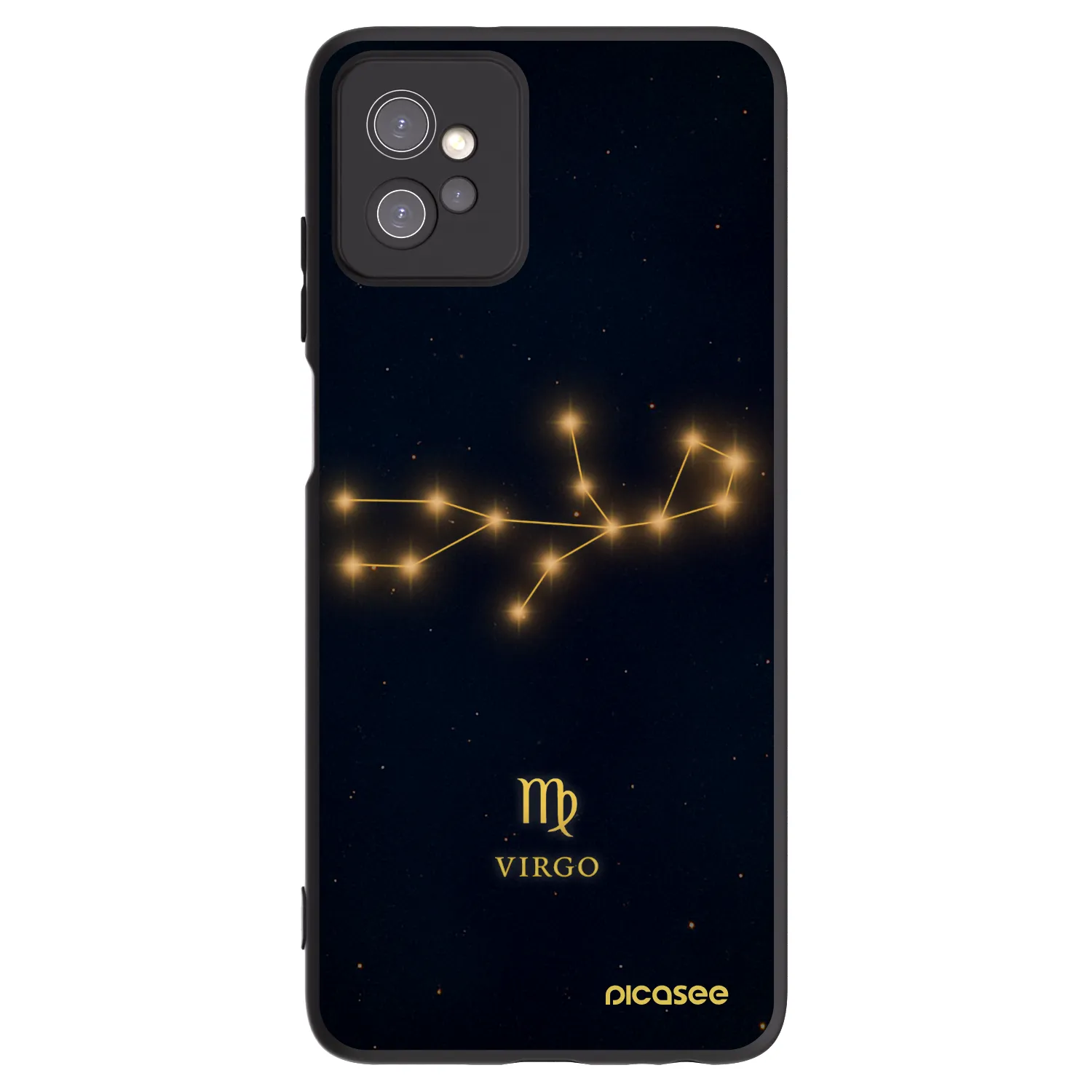 Picasee fekete szilikon tok az alábbi mobiltelefonokra Motorola Moto G32 - VIRGO