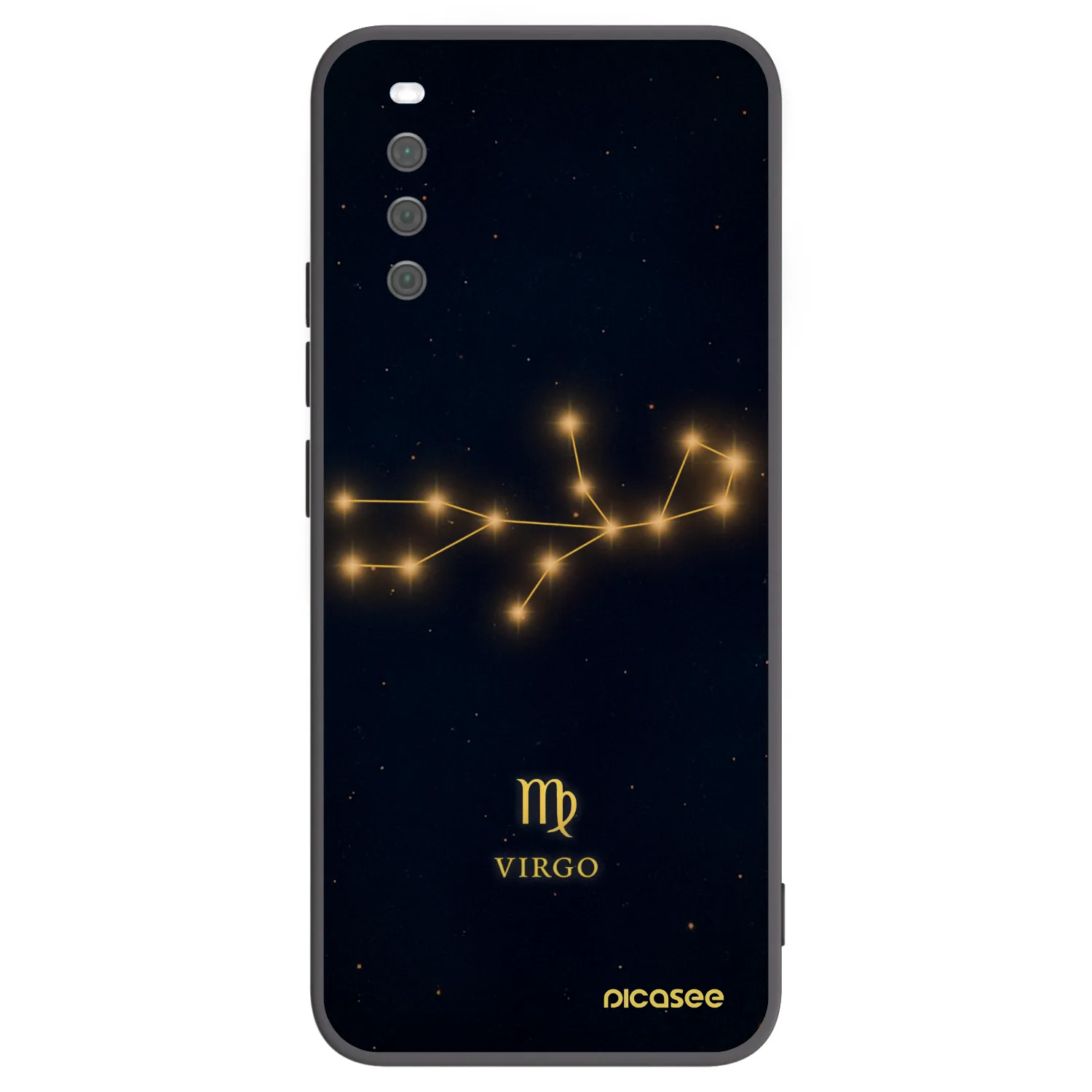 Picasee fekete szilikon tok az alábbi mobiltelefonokra Sony Xperia 10 III - VIRGO