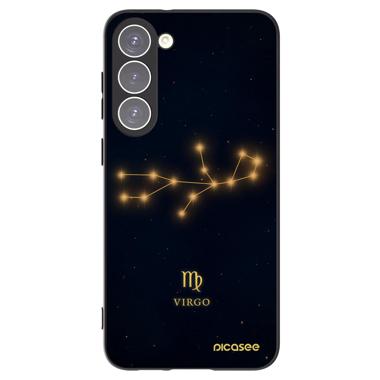Picasee fekete szilikon tok az alábbi mobiltelefonokra Samsung Galaxy S23+ 5G - VIRGO