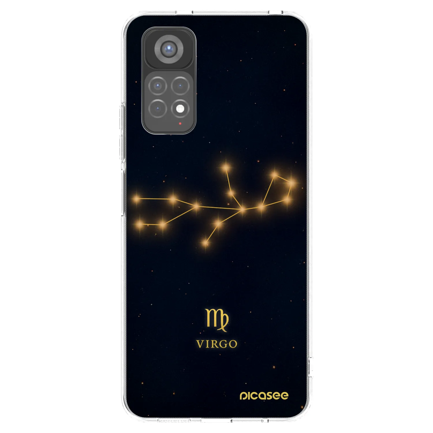 Picasee átlátszó szilikon tok az alábbi mobiltelefonokra Xiaomi Redmi Note 11S 5G - VIRGO