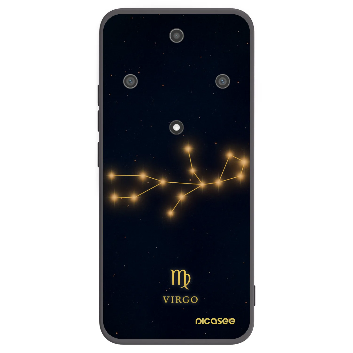 Picasee fekete szilikon tok az alábbi mobiltelefonokra Honor Magic5 Lite 5G - VIRGO