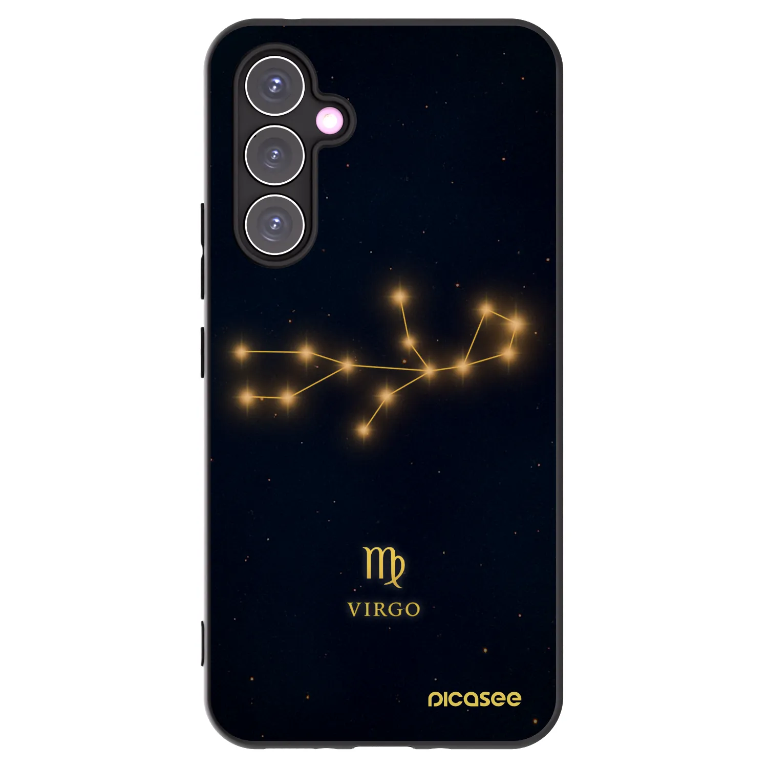 Picasee fekete szilikon tok az alábbi mobiltelefonokra Samsung Galaxy A54 5G A546B - VIRGO