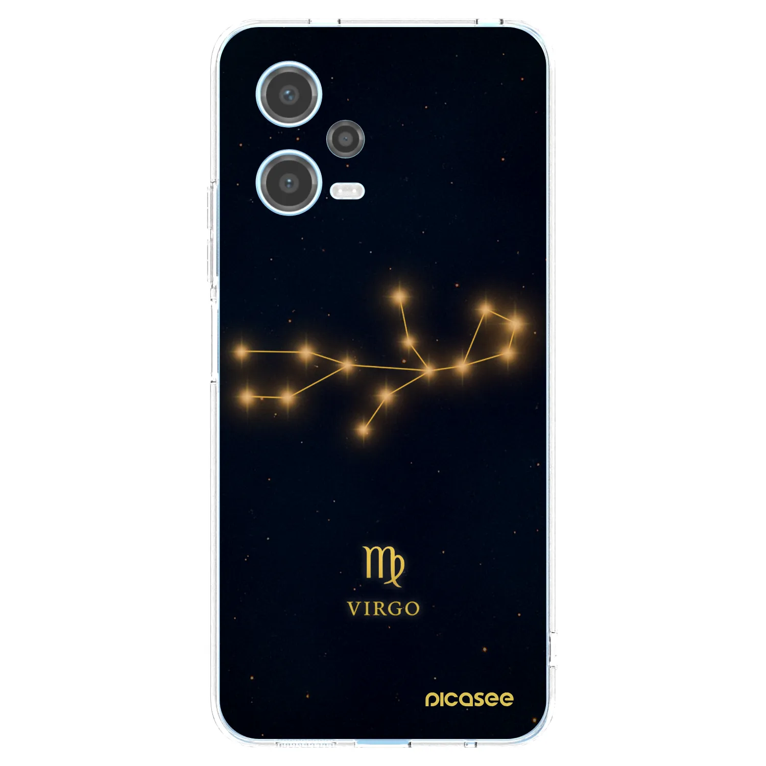 Picasee átlátszó szilikon tok az alábbi mobiltelefonokra Xiaomi Redmi Note 12 5G - VIRGO