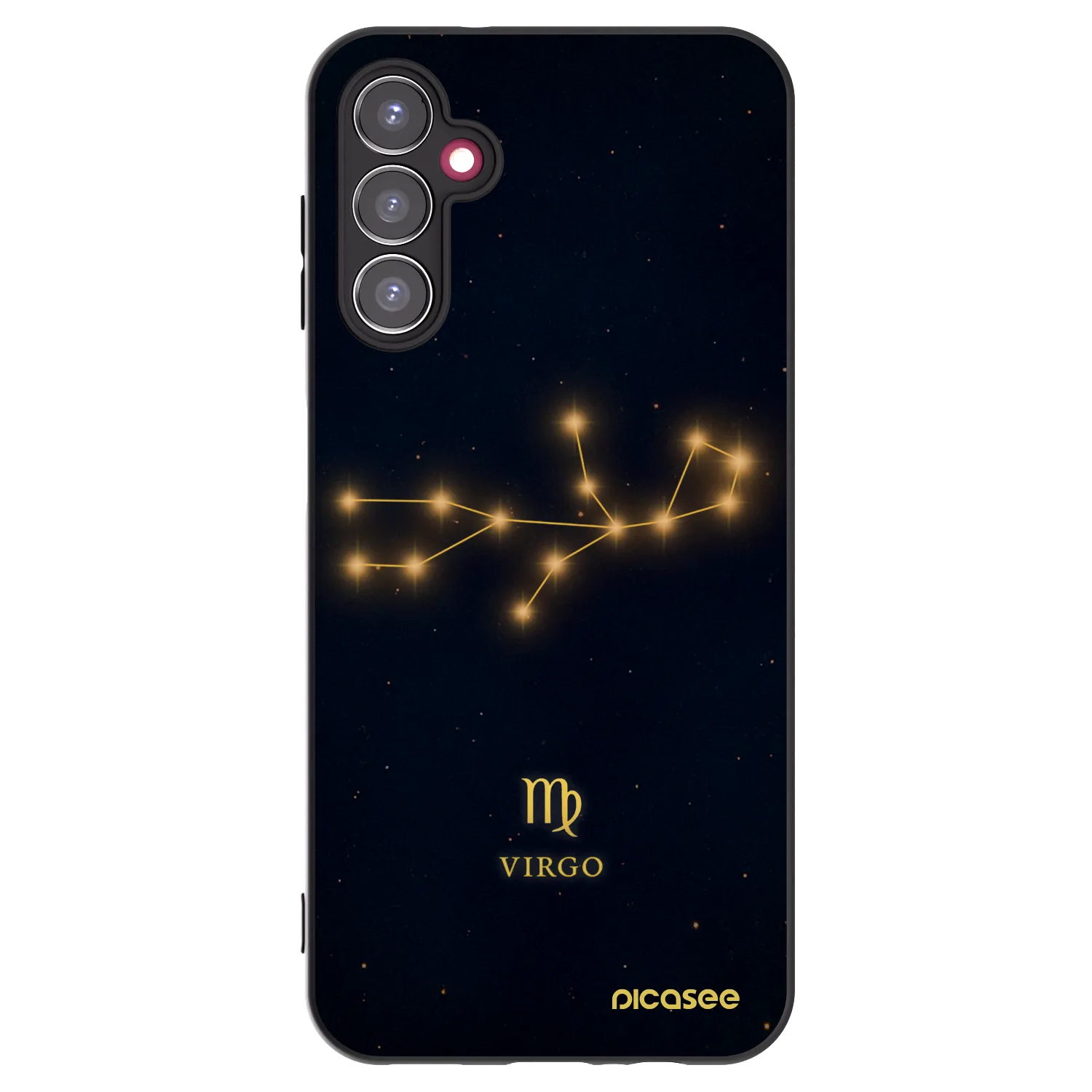 Picasee fekete szilikon tok az alábbi mobiltelefonokra Samsung Galaxy A14 4G A145R - VIRGO