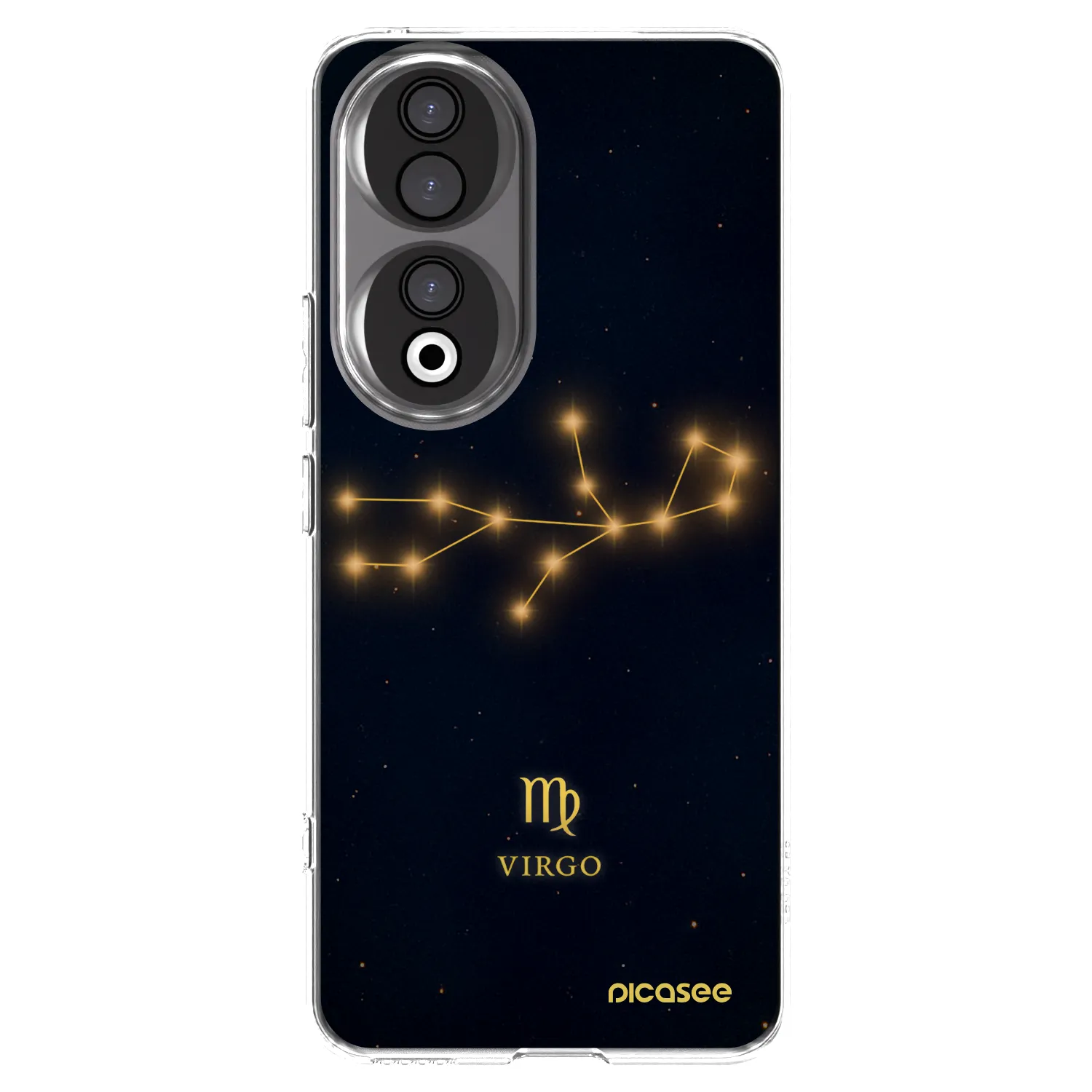 Picasee átlátszó szilikon tok az alábbi mobiltelefonokra Honor 90 5G - VIRGO