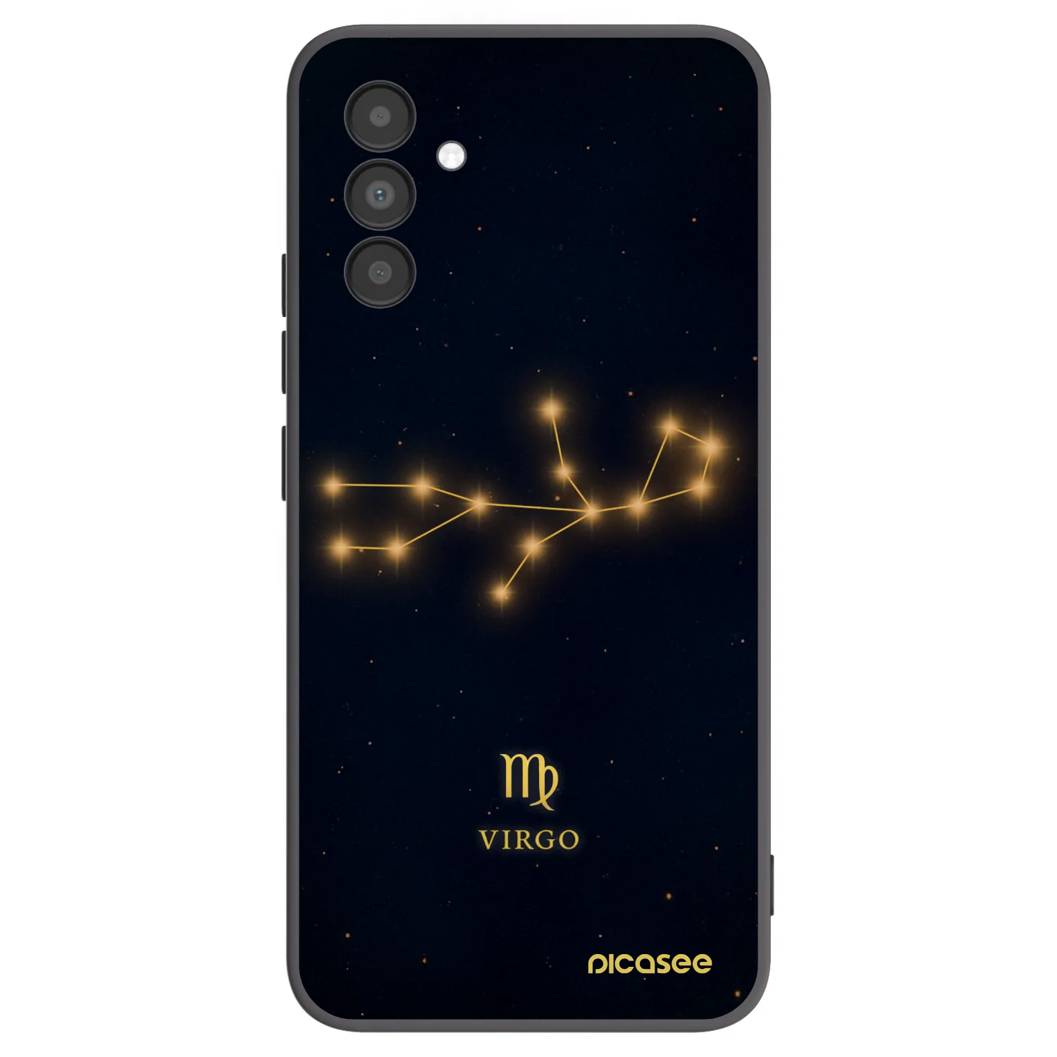 Picasee fekete szilikon tok az alábbi mobiltelefonokra Samsung Galaxy A04s A047F - VIRGO