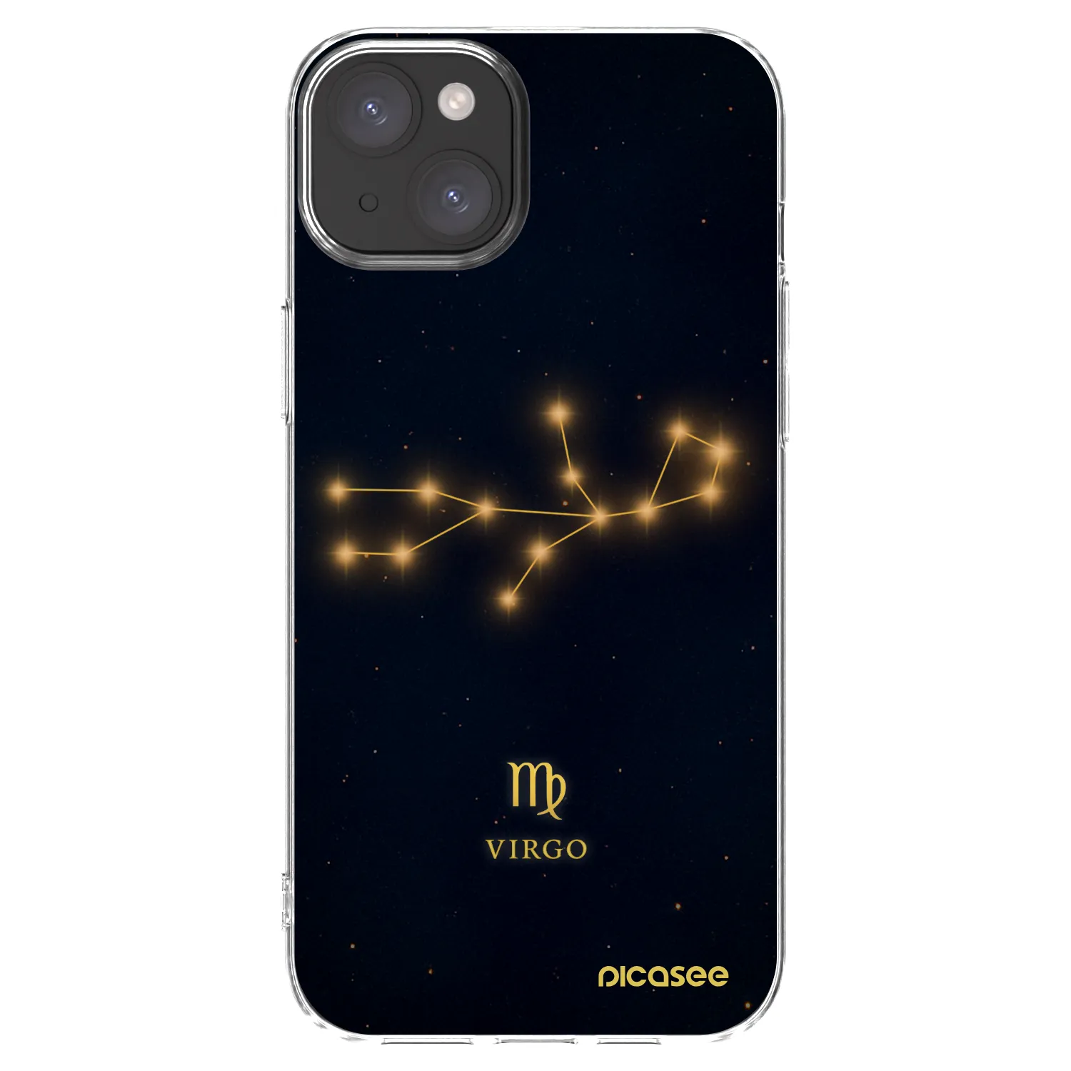Picasee átlátszó szilikon tok az alábbi mobiltelefonokra Apple iPhone 15 Plus - VIRGO