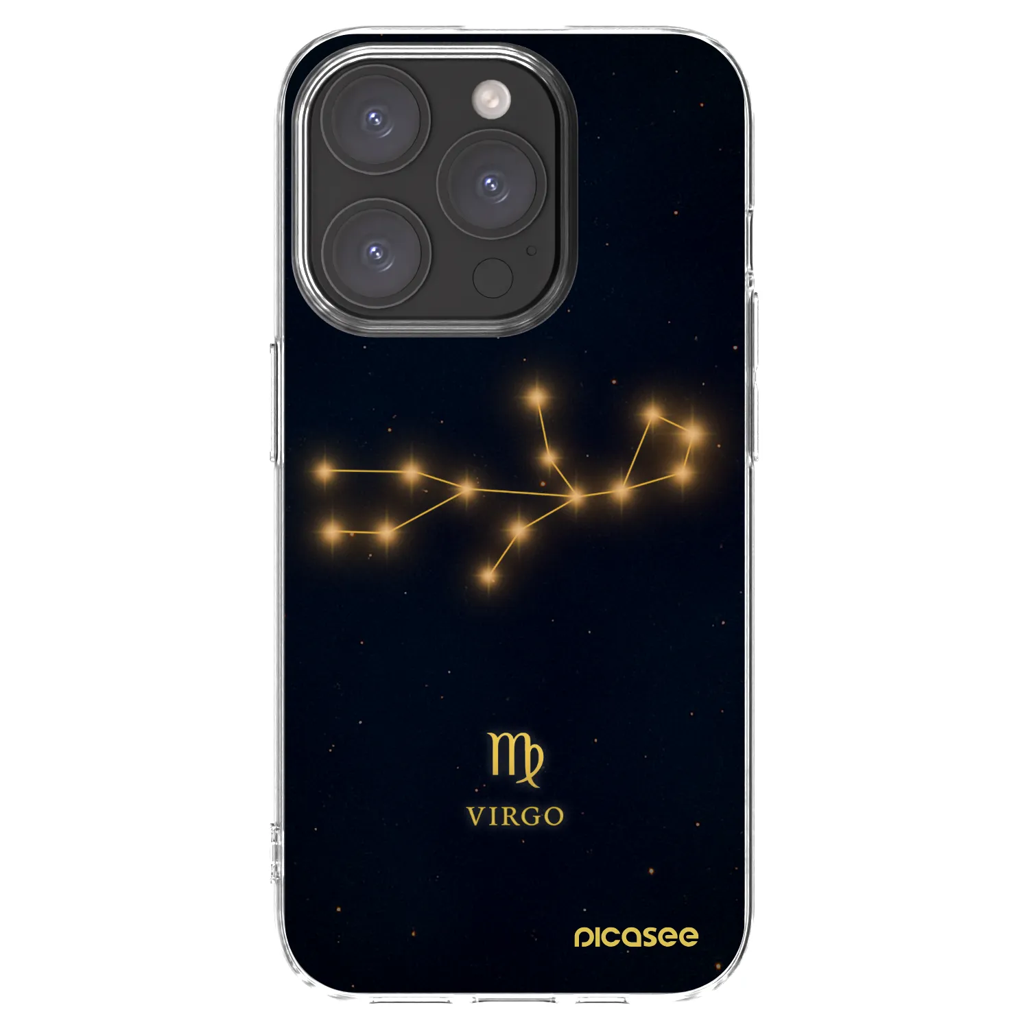 Picasee átlátszó szilikon tok az alábbi mobiltelefonokra Apple iPhone 15 Pro - VIRGO