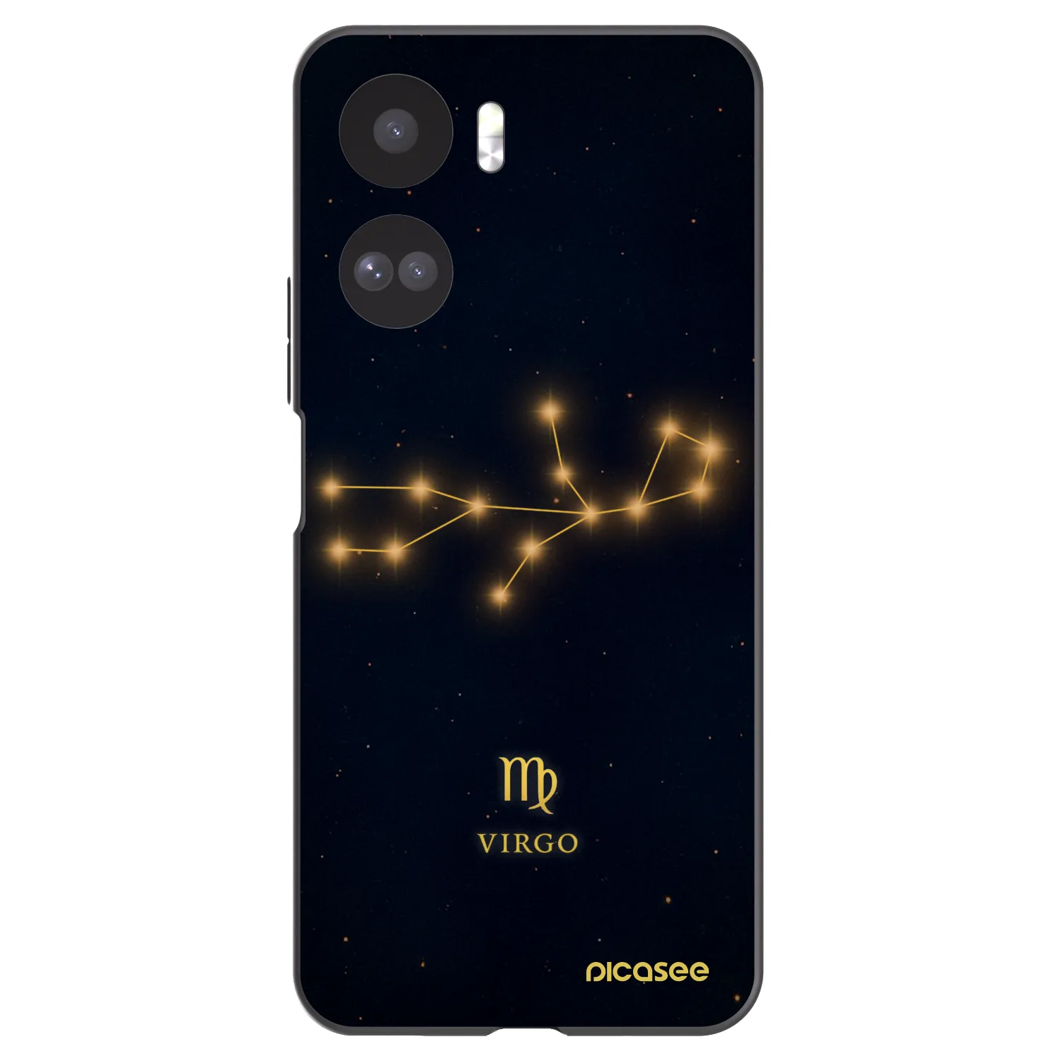 Picasee fekete szilikon tok az alábbi mobiltelefonokra Honor 90 Lite 5G - VIRGO