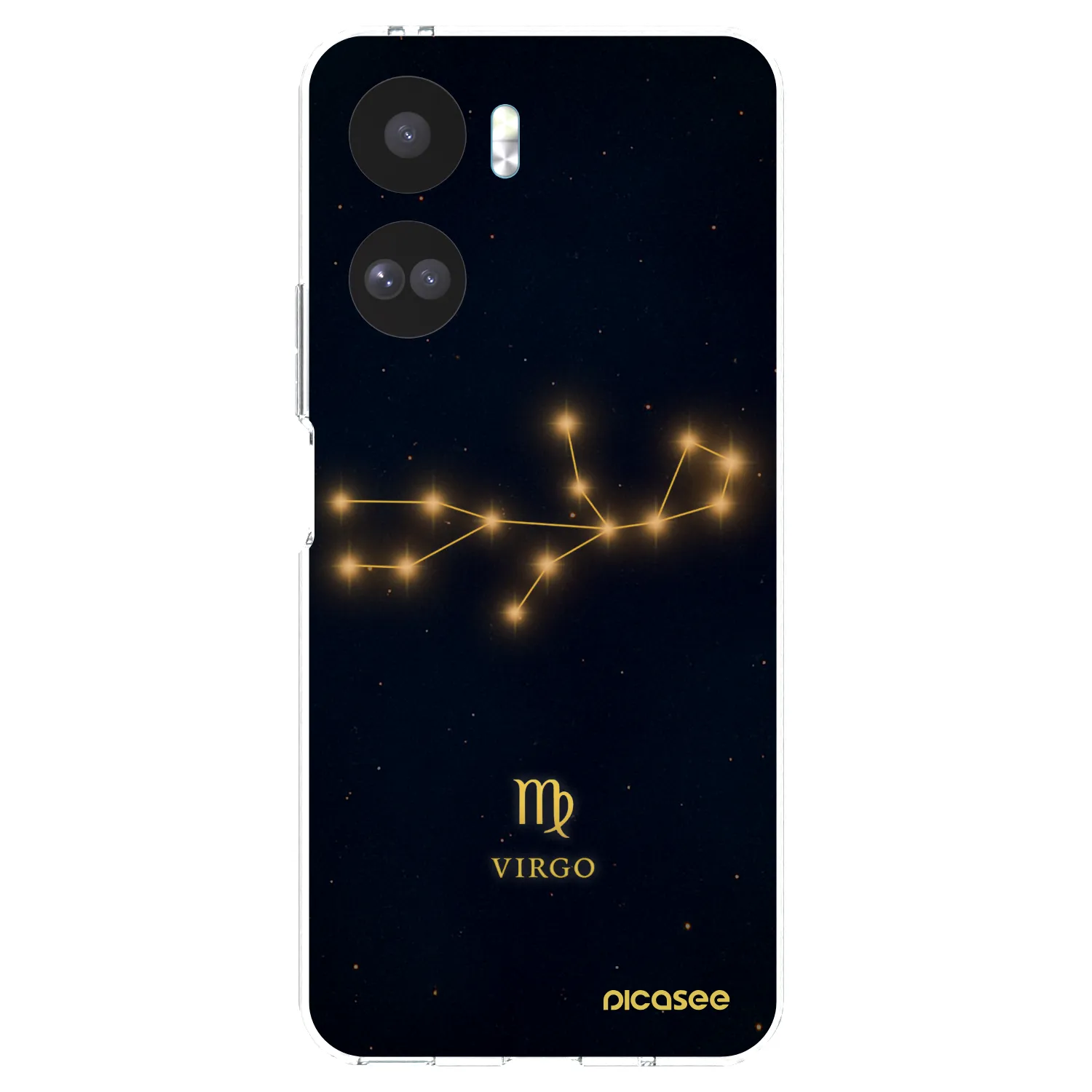 Picasee átlátszó szilikon tok az alábbi mobiltelefonokra Honor 90 Lite 5G - VIRGO