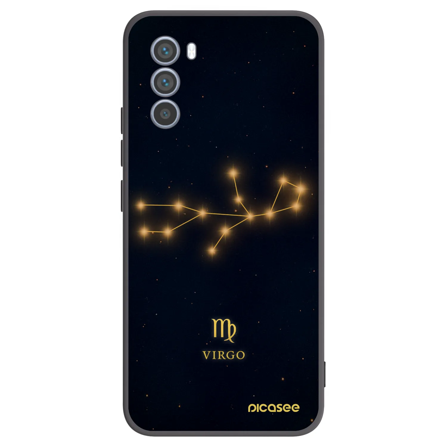 Picasee fekete szilikon tok az alábbi mobiltelefonokra Motorola Moto G62 - VIRGO