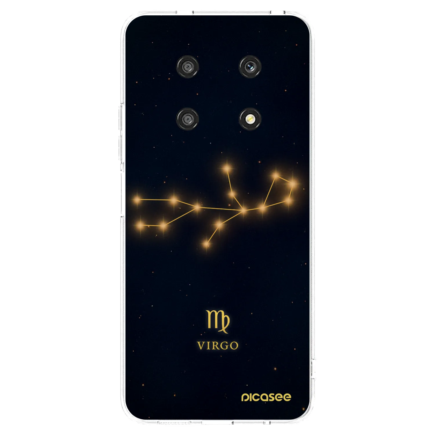Picasee átlátszó szilikon tok az alábbi mobiltelefonokra Honor Magic4 Lite 5G - VIRGO