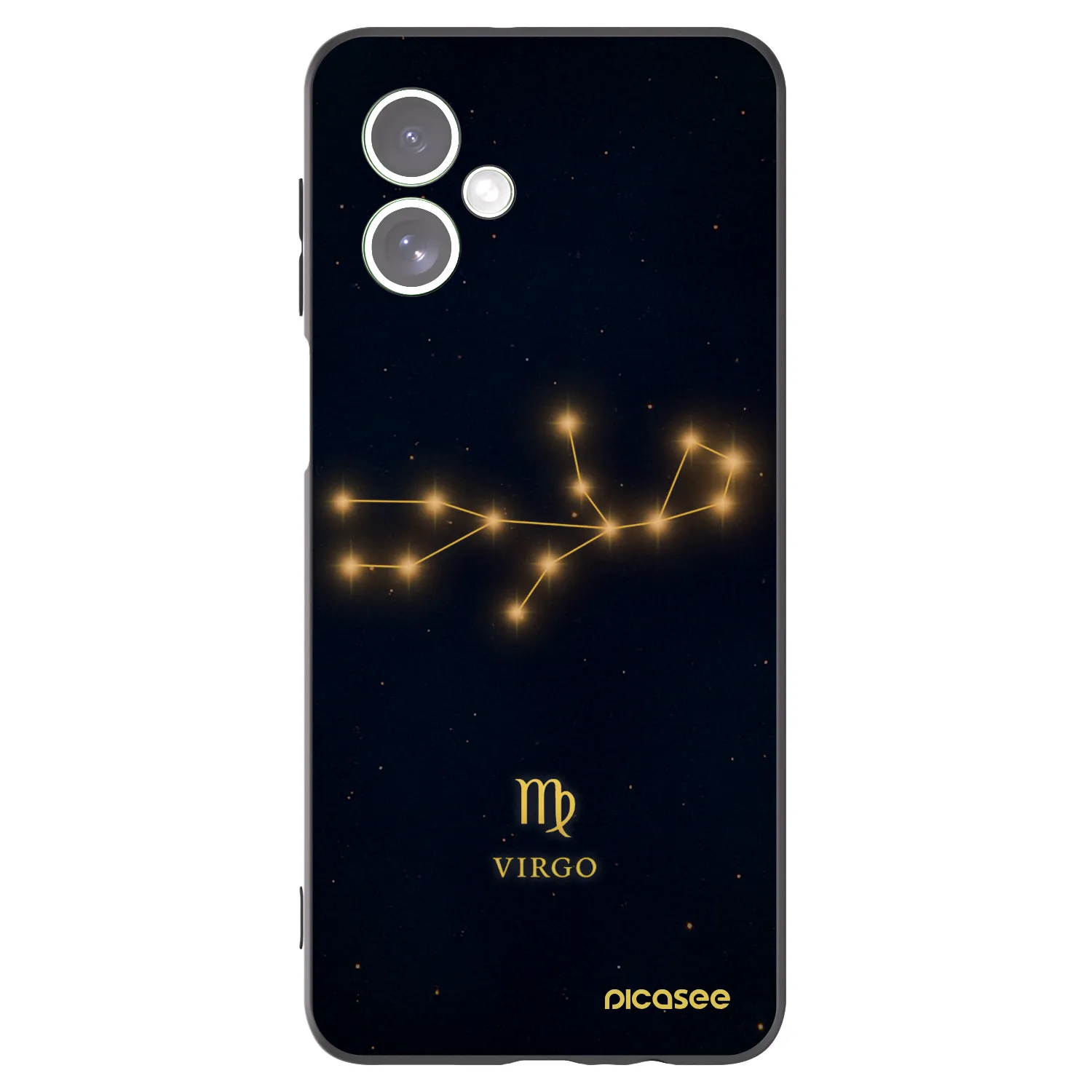 Picasee fekete szilikon tok az alábbi mobiltelefonokra Motorola Moto G54 5G - VIRGO