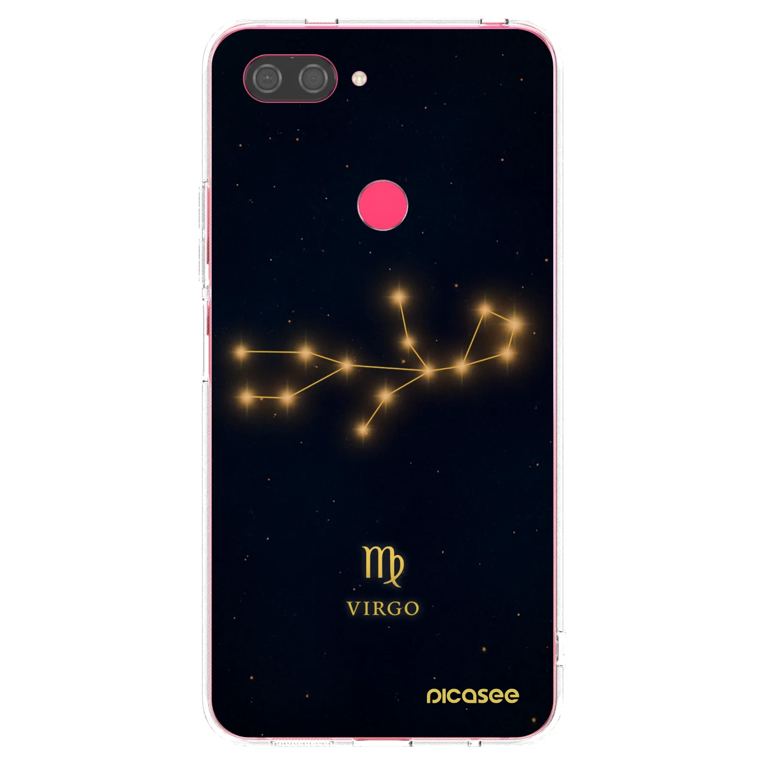 Picasee átlátszó szilikon tok az alábbi mobiltelefonokra Xiaomi Mi 8 Lite - VIRGO