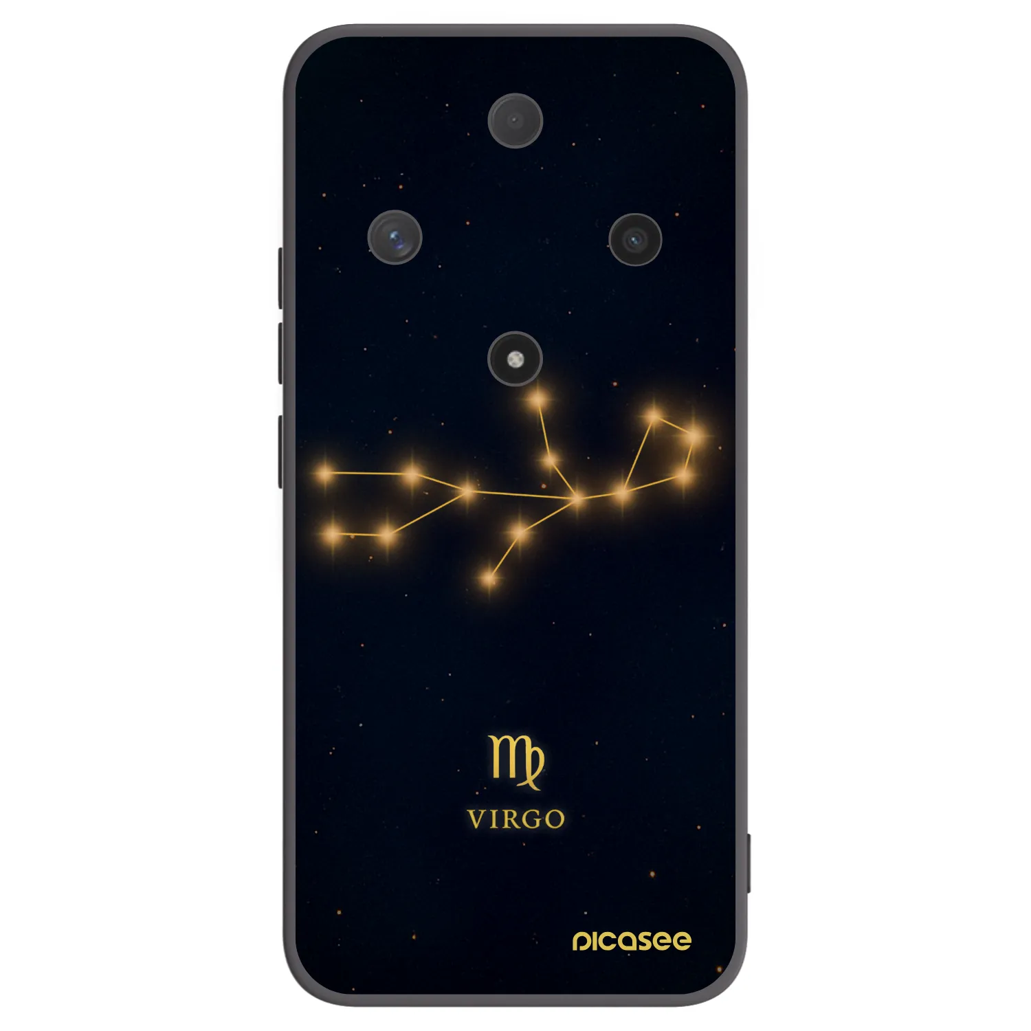 Picasee fekete szilikon tok az alábbi mobiltelefonokra Honor Magic6 Lite 5G - VIRGO