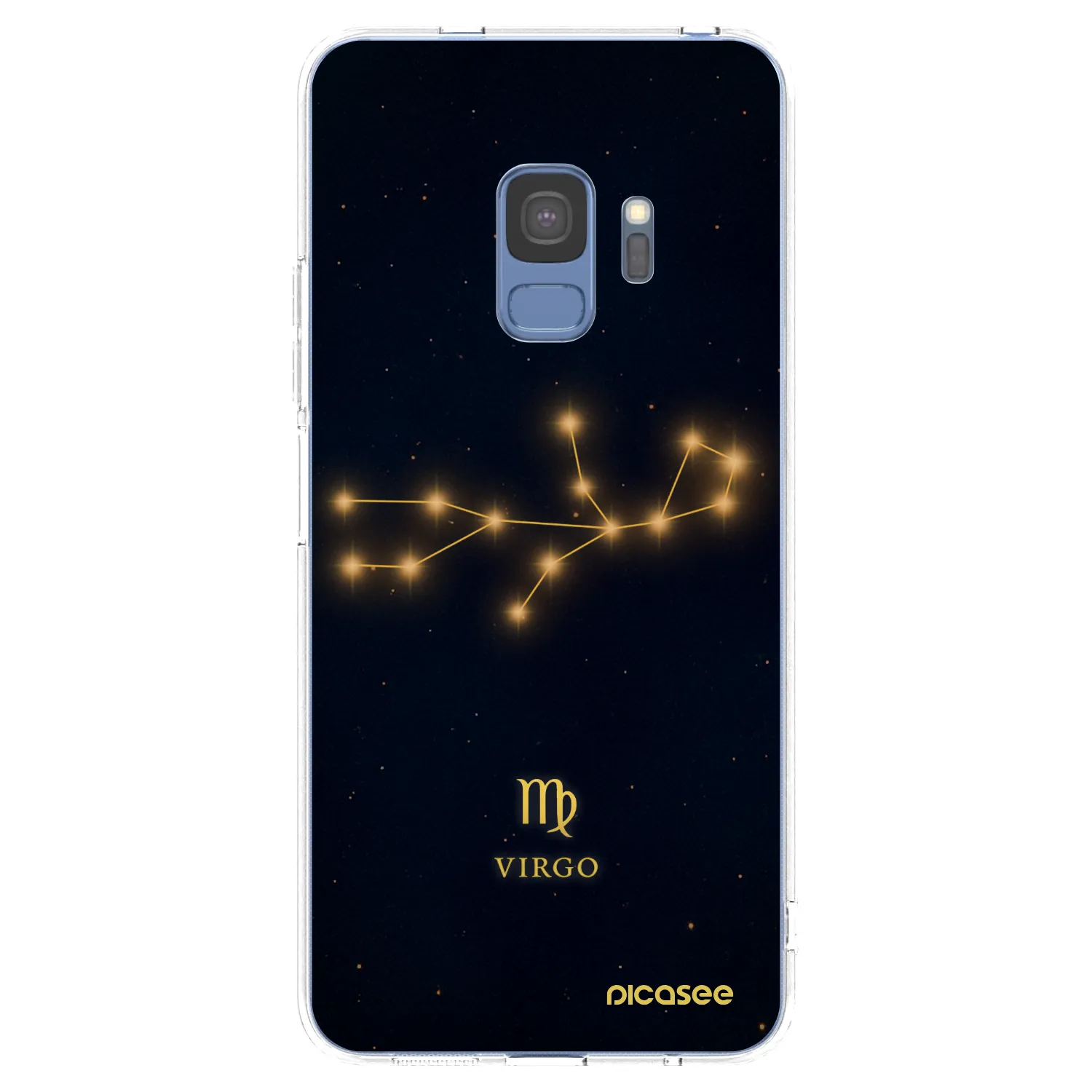 Picasee átlátszó szilikon tok az alábbi mobiltelefonokra Samsung Galaxy S9 G960F - VIRGO