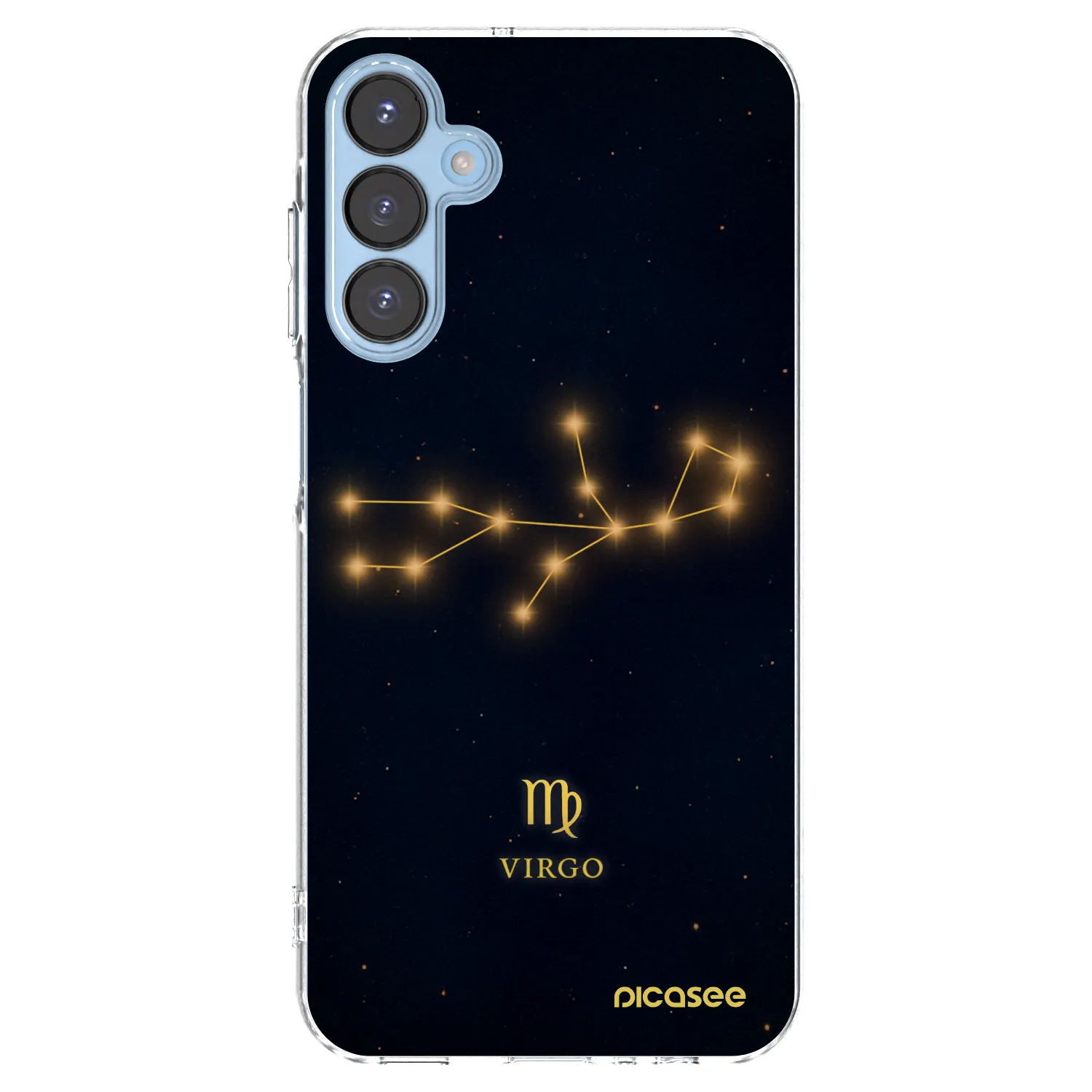Picasee átlátszó szilikon tok az alábbi mobiltelefonokra Samsung Galaxy A15 A156B 5G - VIRGO