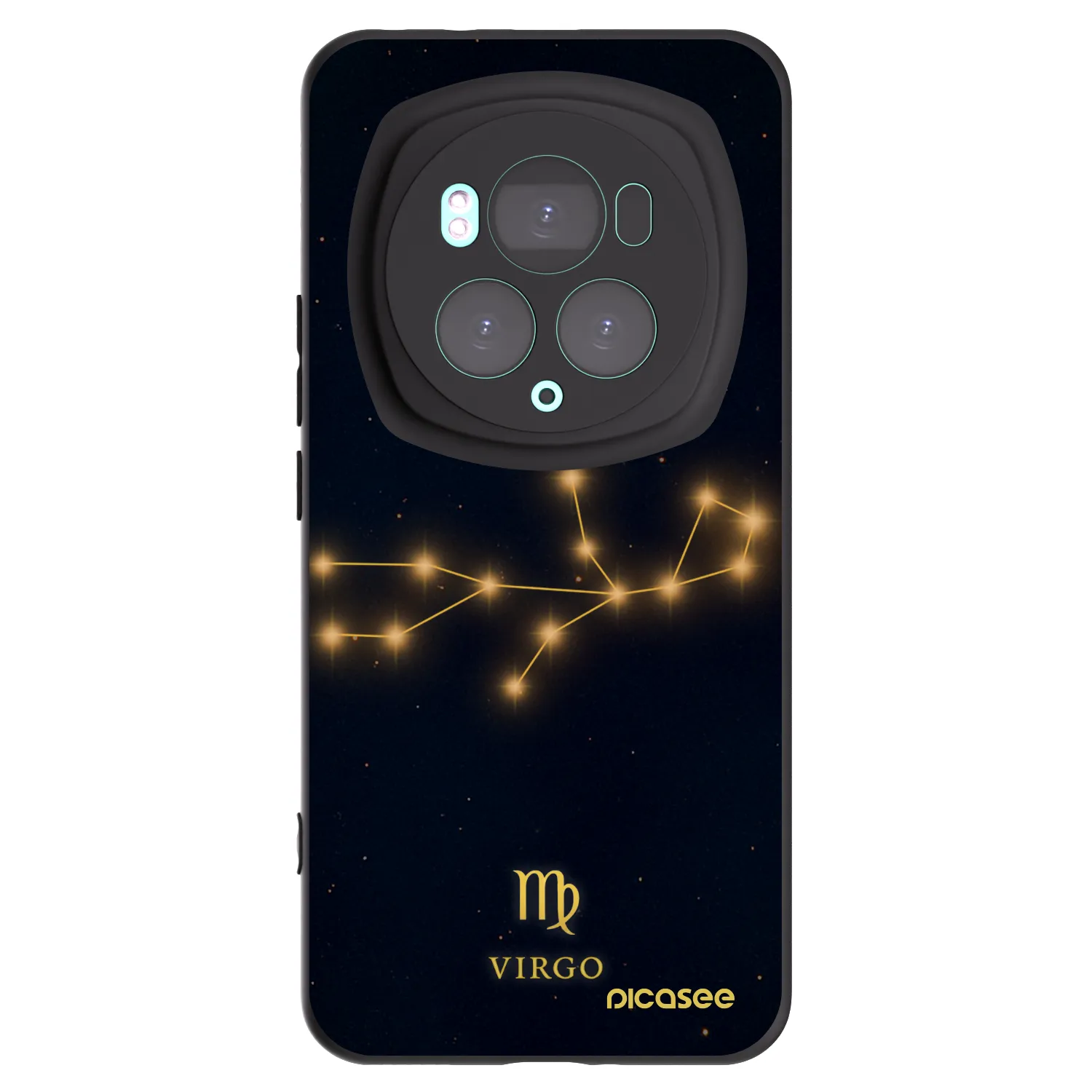 Picasee fekete szilikon tok az alábbi mobiltelefonokra Honor Magic6 Pro - VIRGO