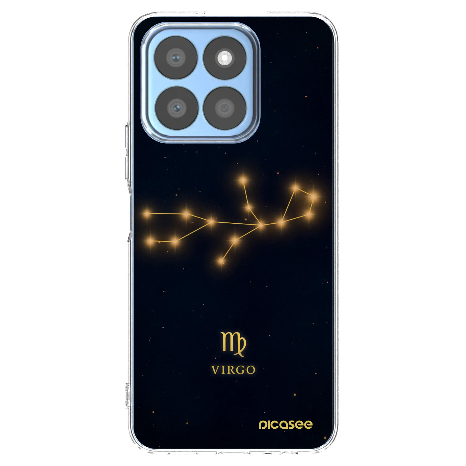 Picasee átlátszó szilikon tok az alábbi mobiltelefonokra Honor X8b - VIRGO