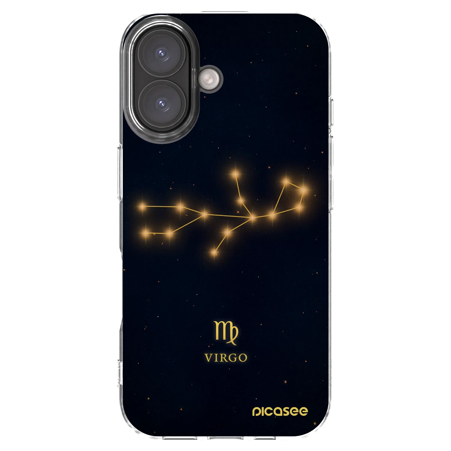 Picasee átlátszó szilikon tok az alábbi mobiltelefonokra Apple iPhone 16 - VIRGO