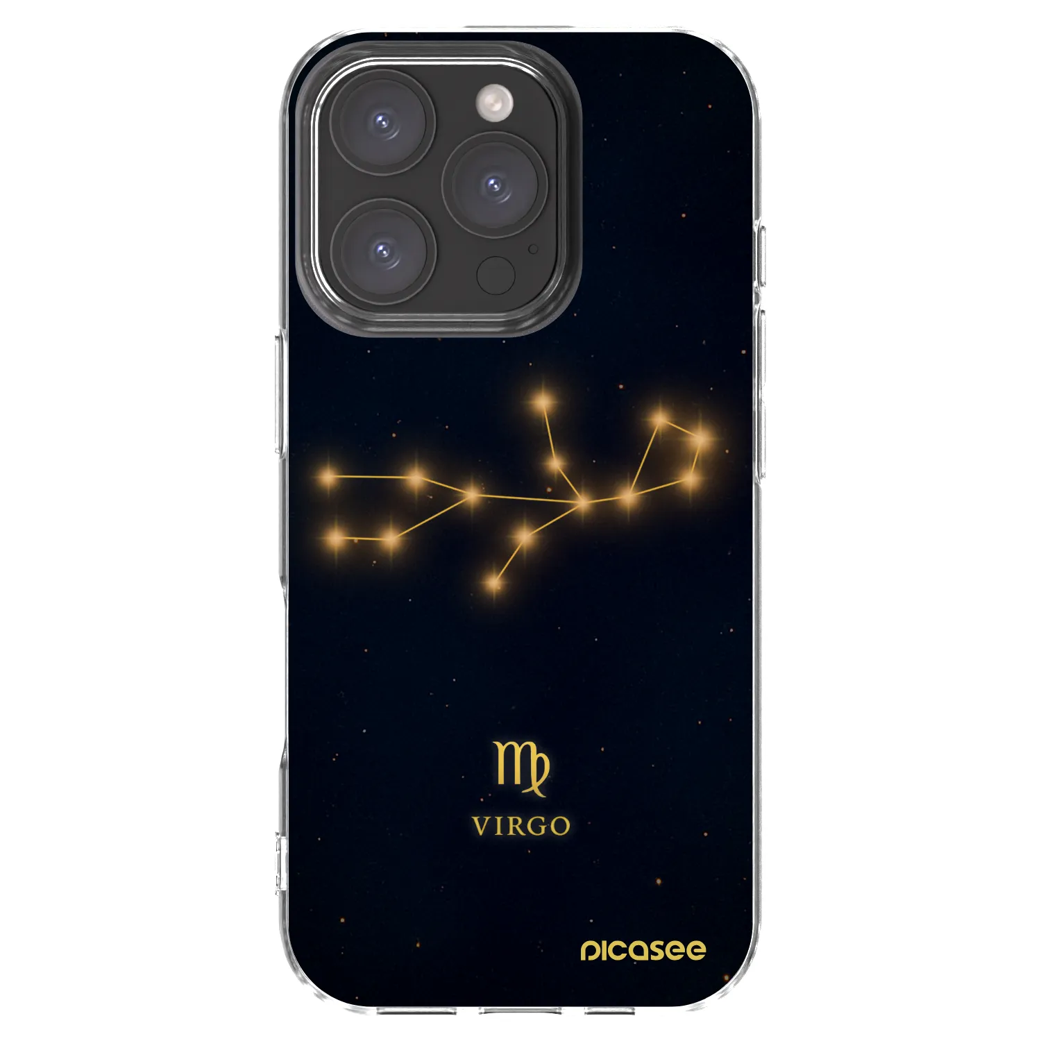Picasee átlátszó szilikon tok az alábbi mobiltelefonokra Apple iPhone 16 Pro - VIRGO