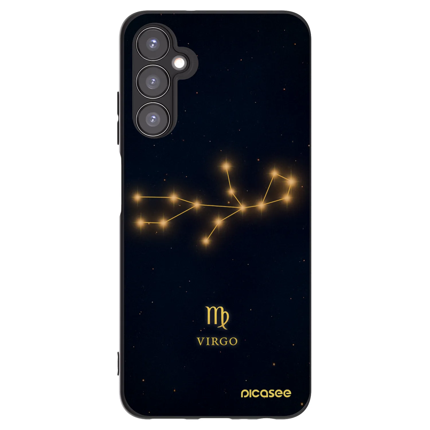 Picasee fekete szilikon tok az alábbi mobiltelefonokra Samsung Galaxy A05s A057G - VIRGO