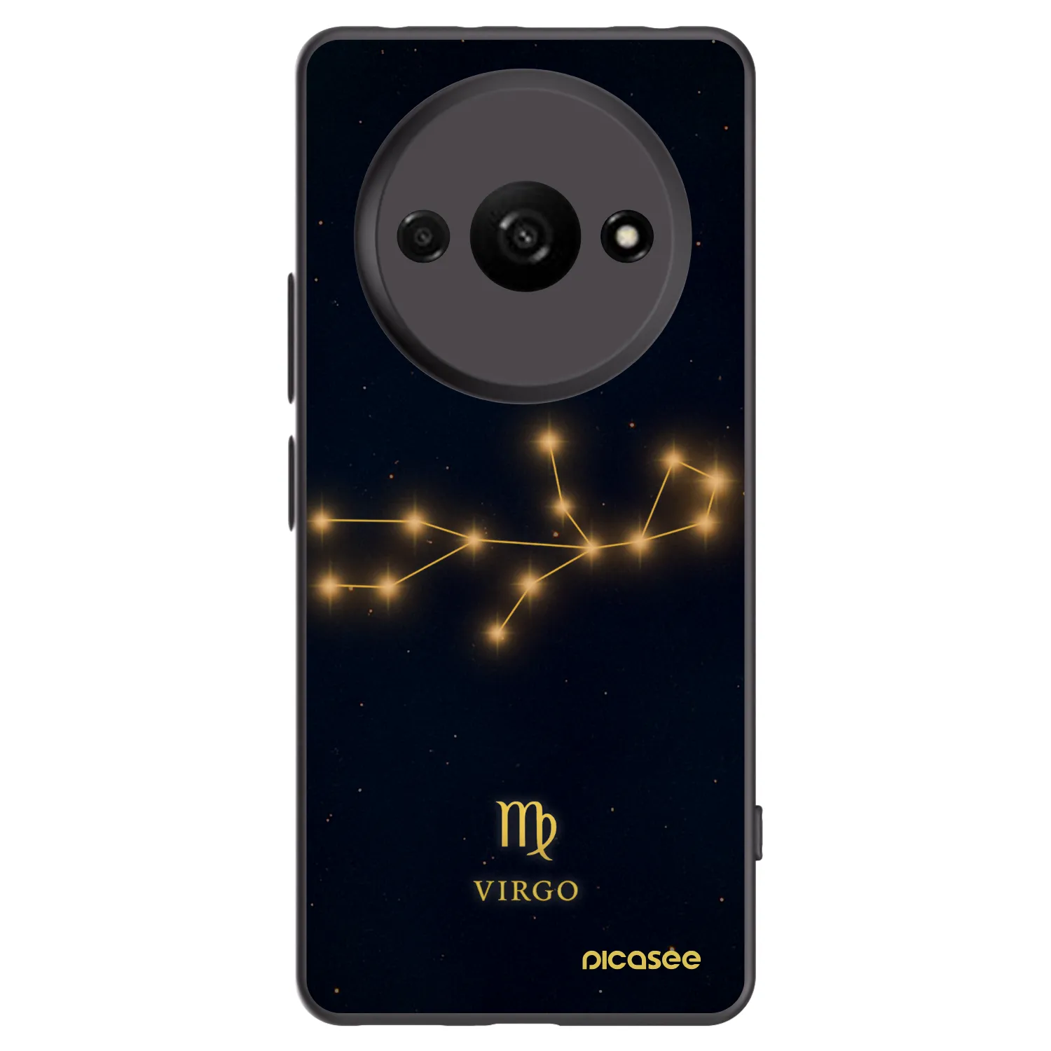 Picasee fekete szilikon tok az alábbi mobiltelefonokra Xiaomi Redmi A3 - VIRGO