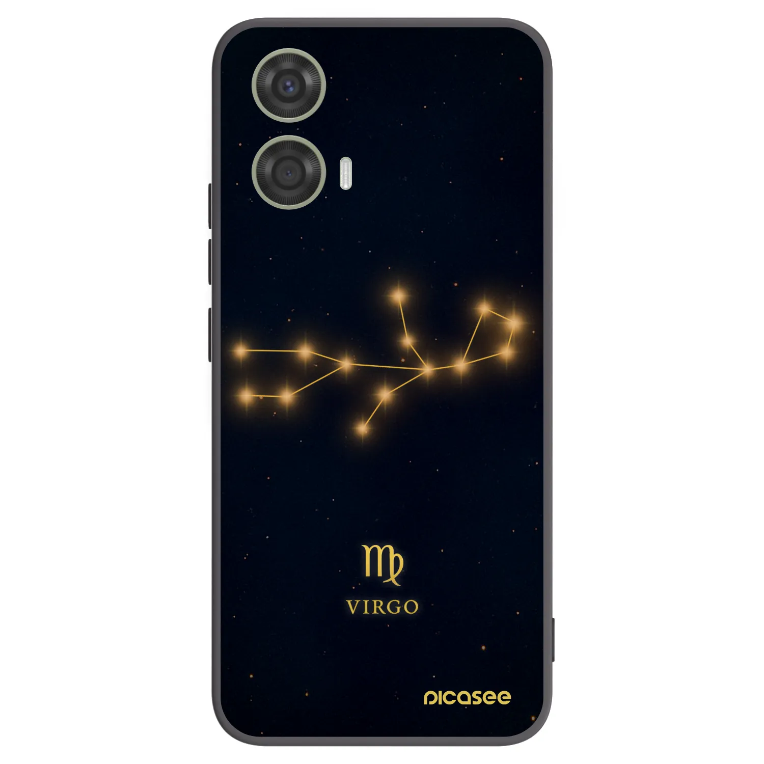 Picasee fekete szilikon tok az alábbi mobiltelefonokra Motorola Moto G24 - VIRGO