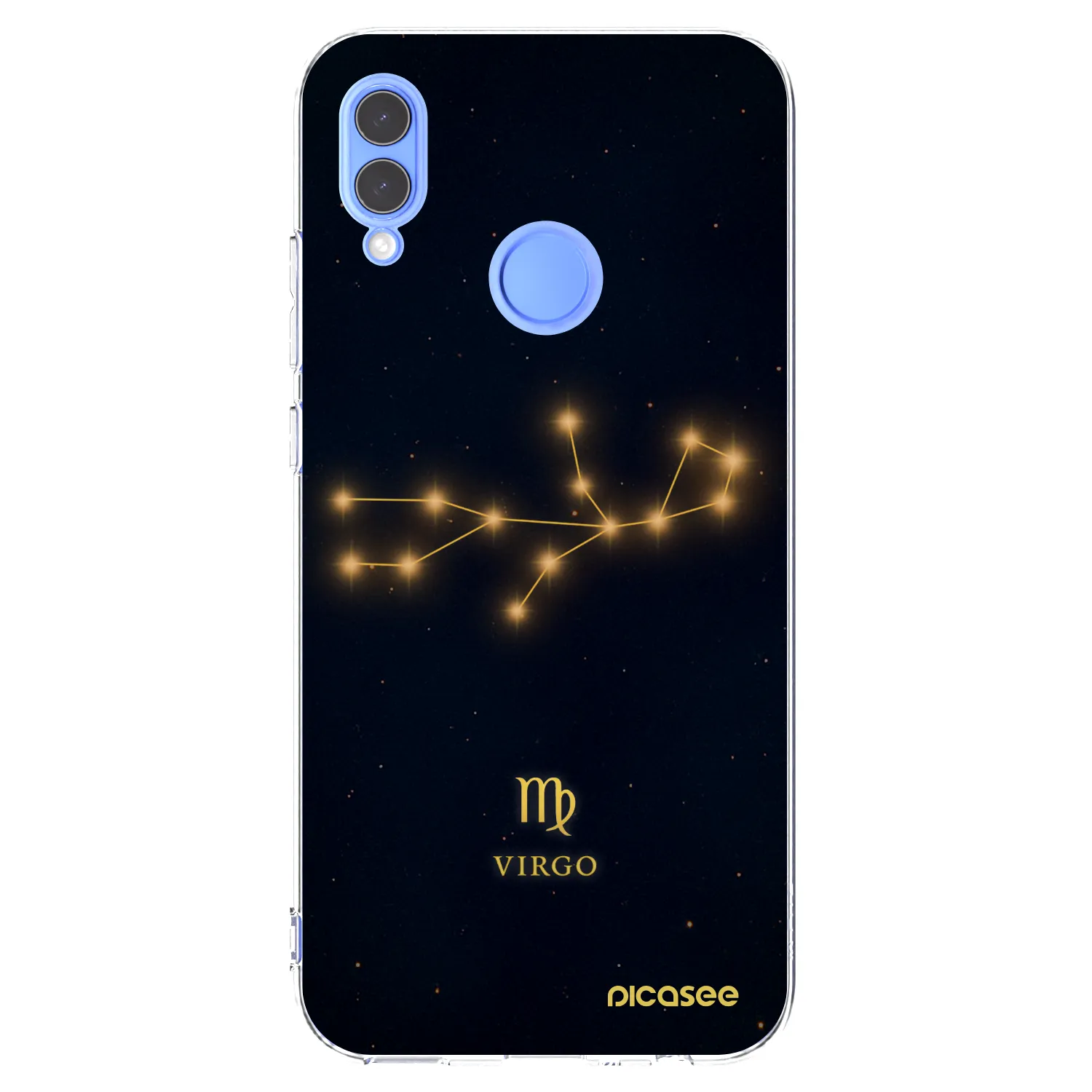 Picasee átlátszó szilikon tok az alábbi mobiltelefonokra Huawei P Smart 2019 - VIRGO