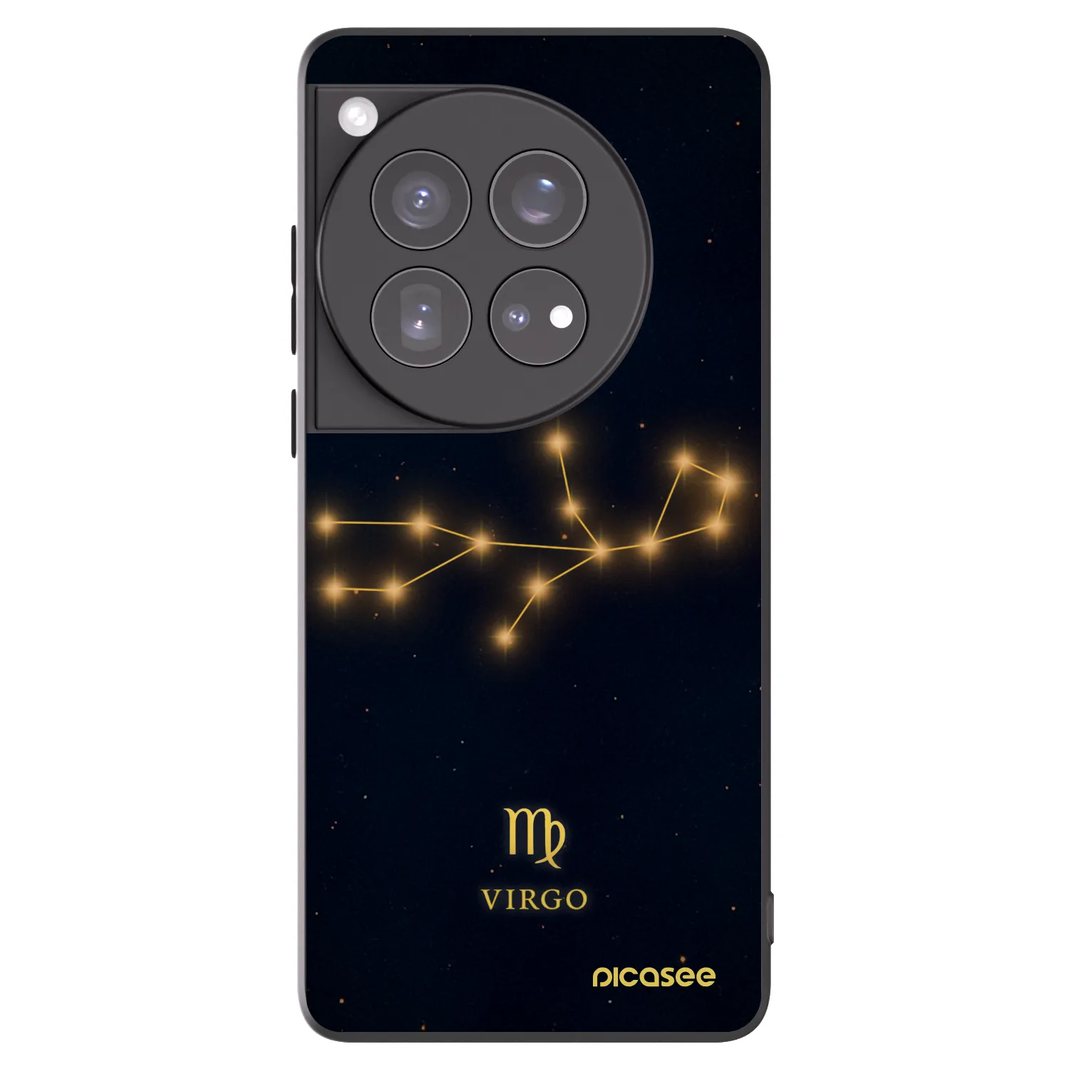 Picasee fekete szilikon tok az alábbi mobiltelefonokra OnePlus 12 5G - VIRGO