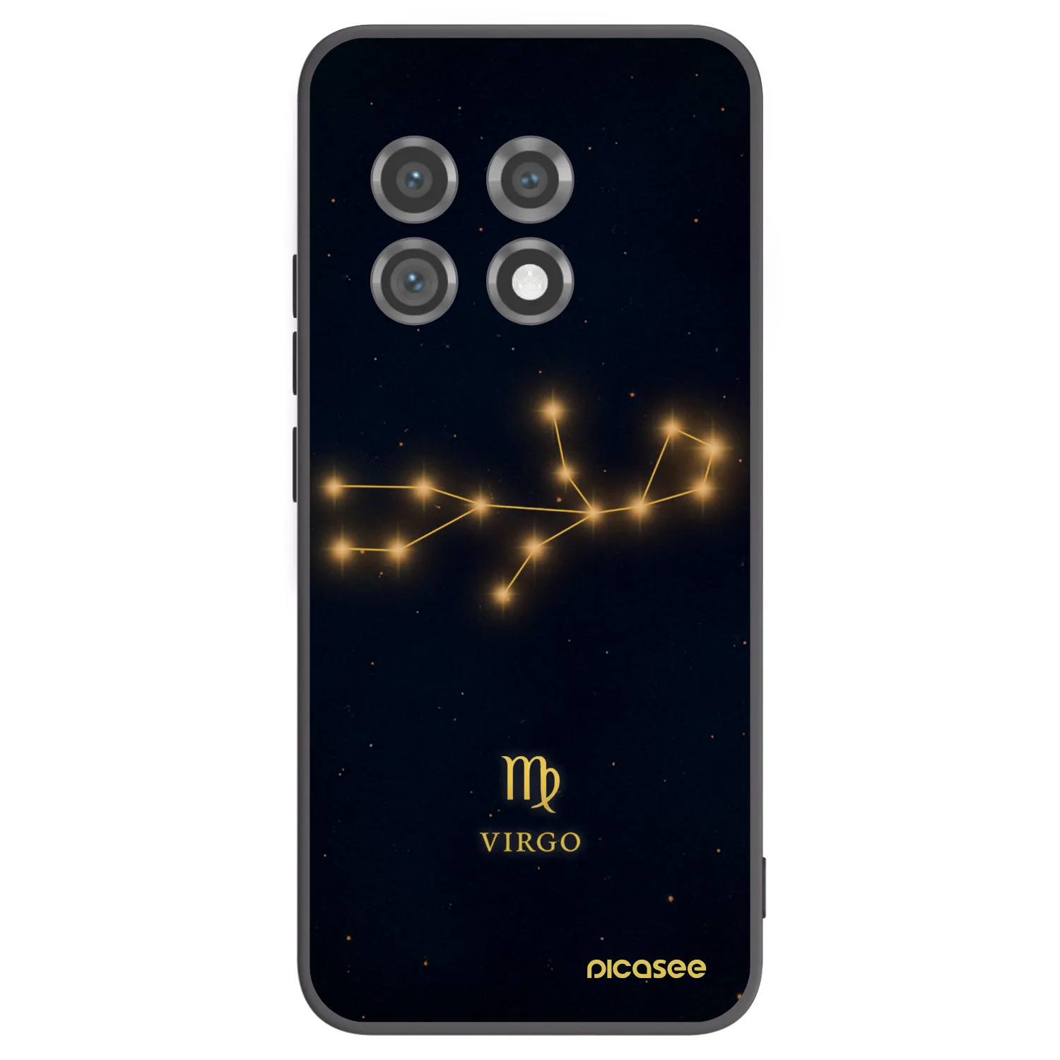 Picasee fekete szilikon tok az alábbi mobiltelefonokra OnePlus 11 5G - VIRGO