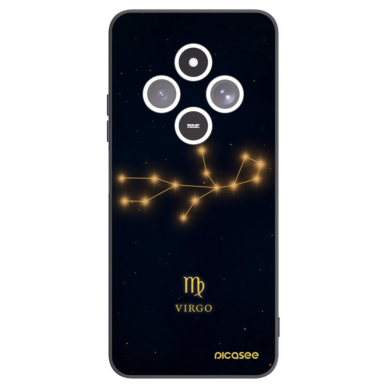 Picasee fekete szilikon tok az alábbi mobiltelefonokra Xiaomi Redmi 14C - VIRGO